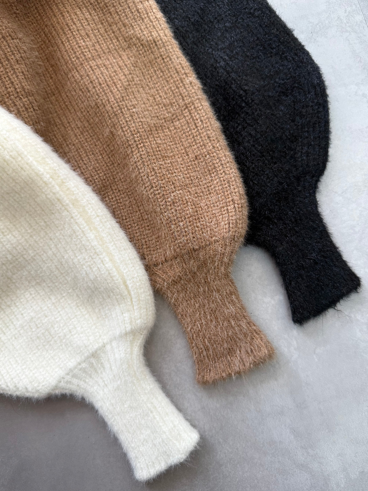 【予約】Fluffy loose rib knit(11月下旬発送予定)