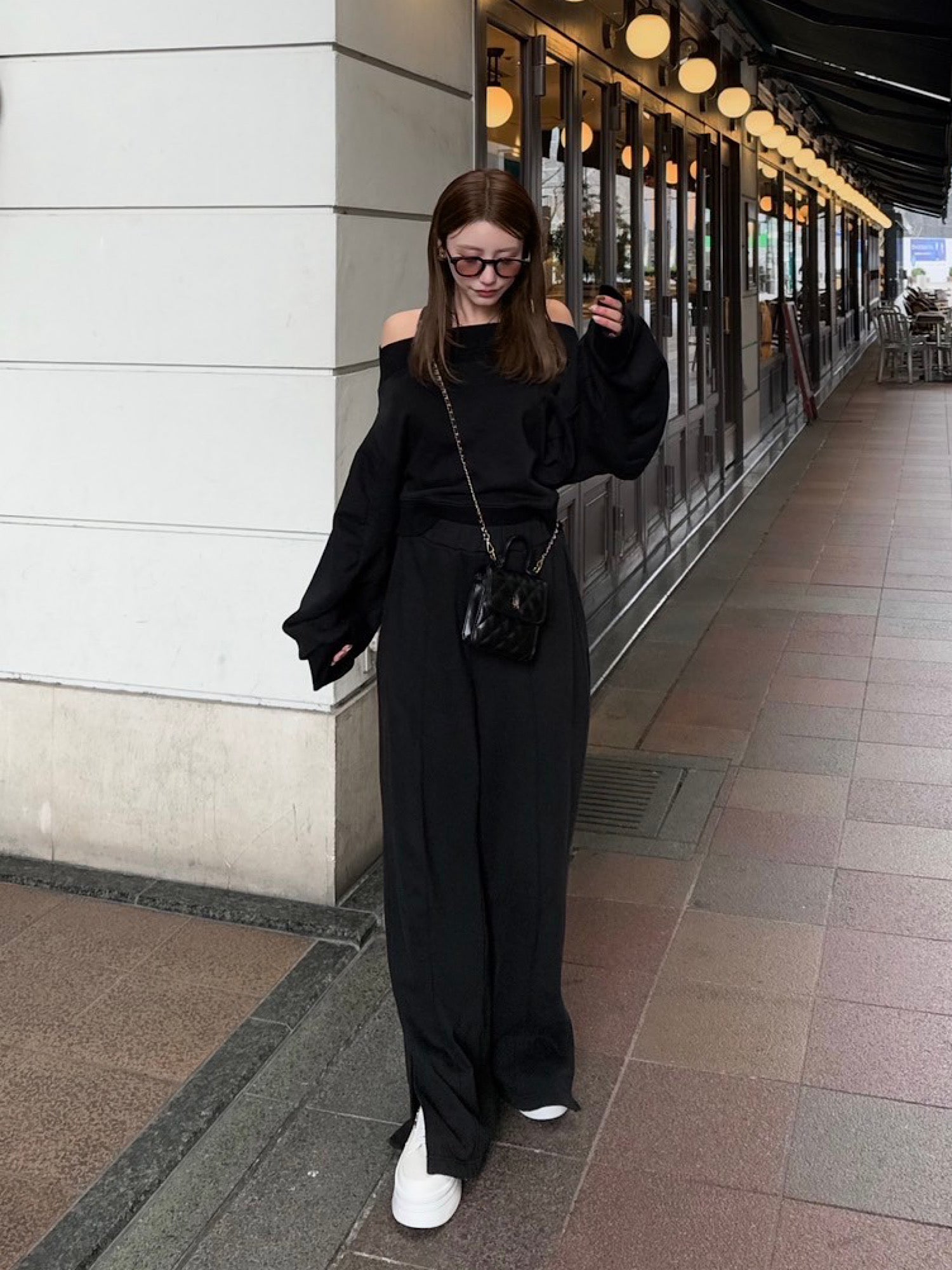 【予約】DIANTÉ logo sole sneakers(12月中旬〜下旬発送予定)