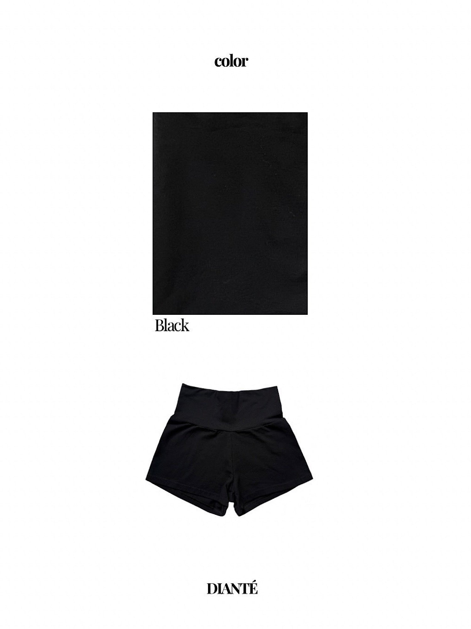 Minimal compact shorts