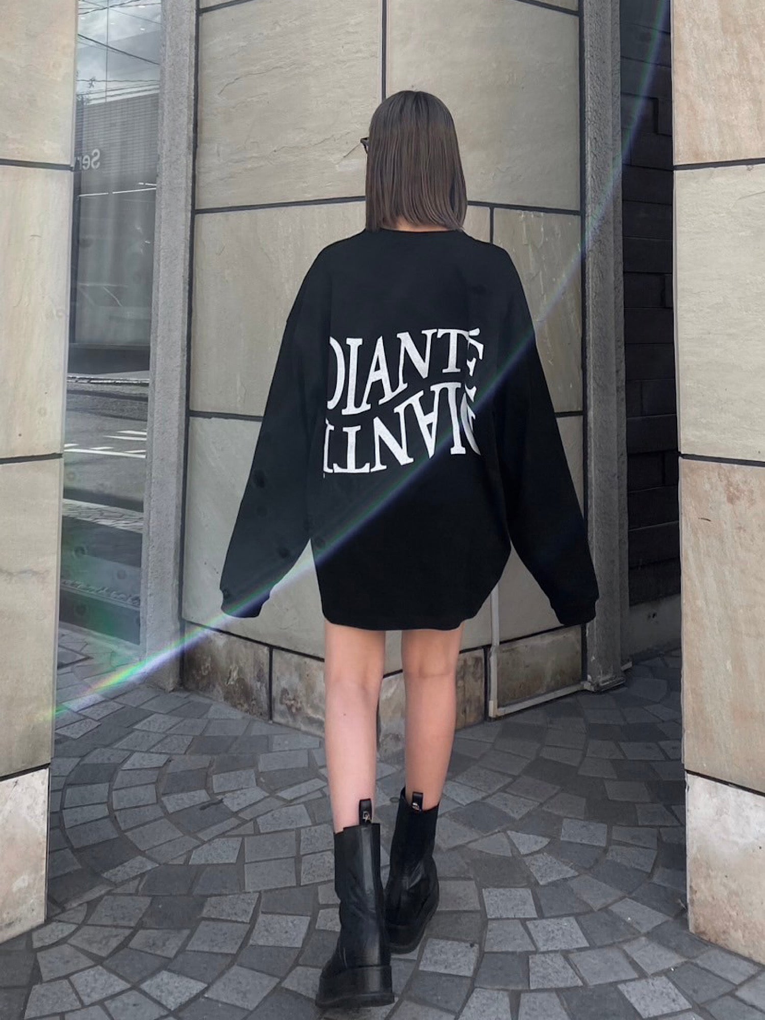 Accent logo side gore boots