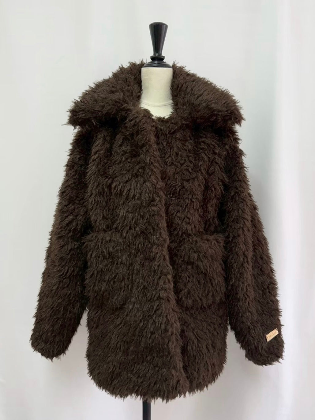 【予約】Big collar teddy bear coat(11月上旬発送予定)