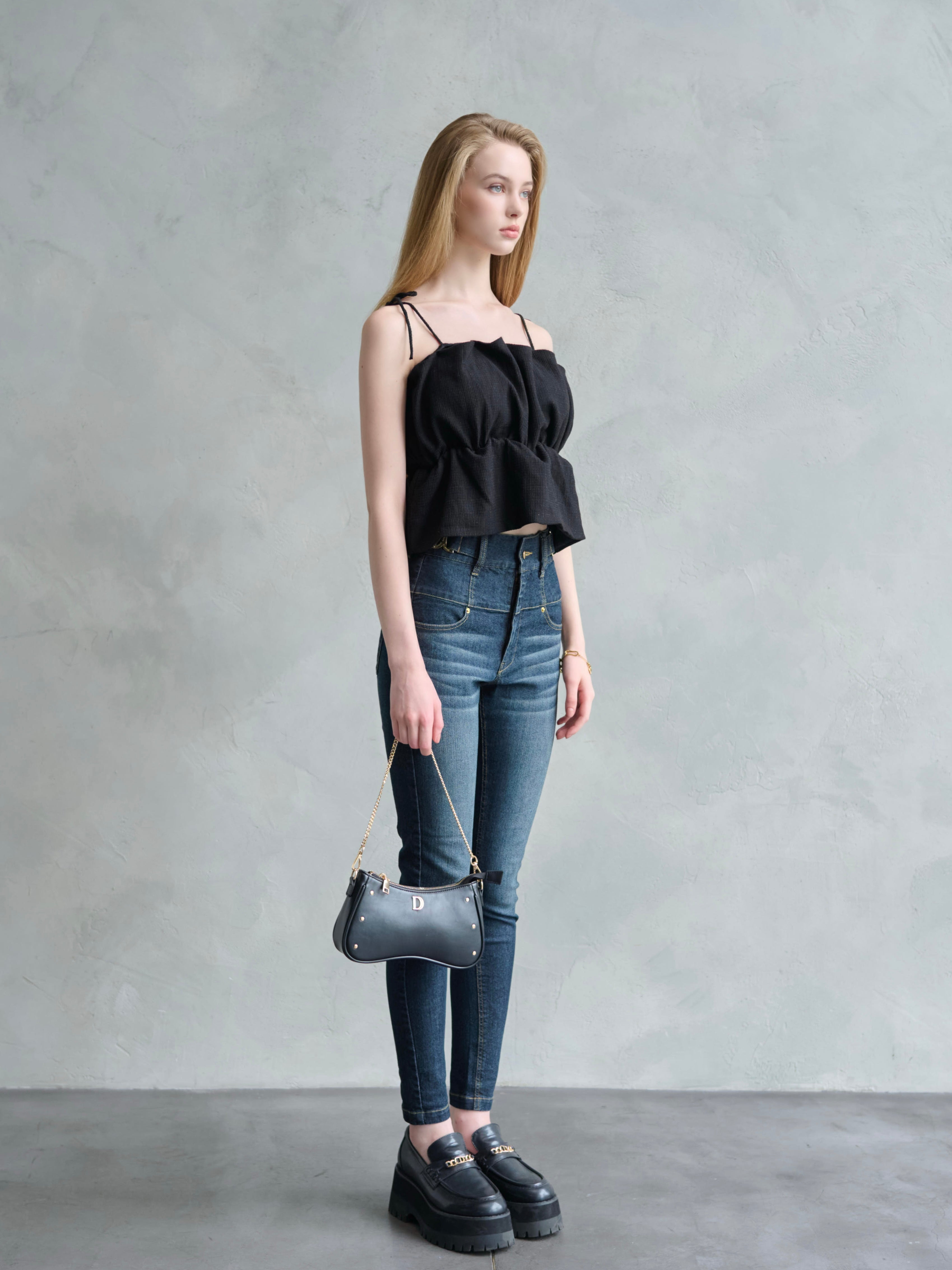 【予約】DD motif high waist skinny denim(7月下旬発送予定)