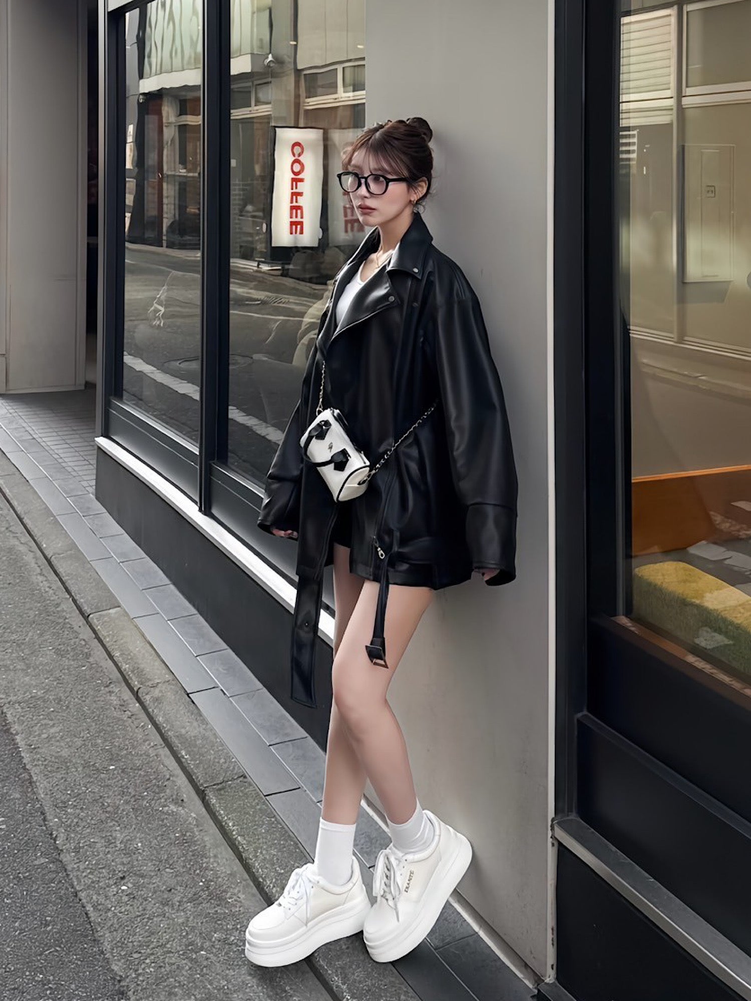 【予約】DIANTÉ logo sole sneakers(12月中旬〜下旬発送予定)