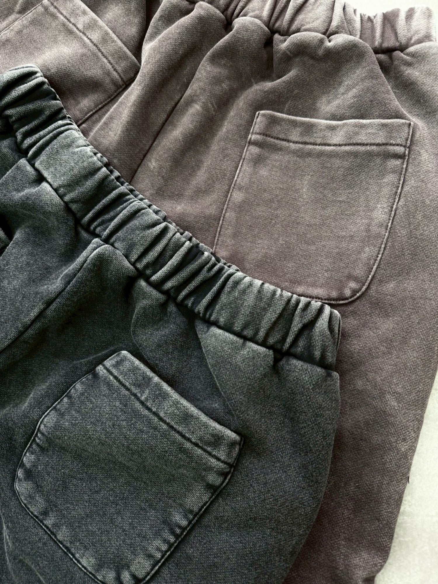 Overdye loose sweat pants