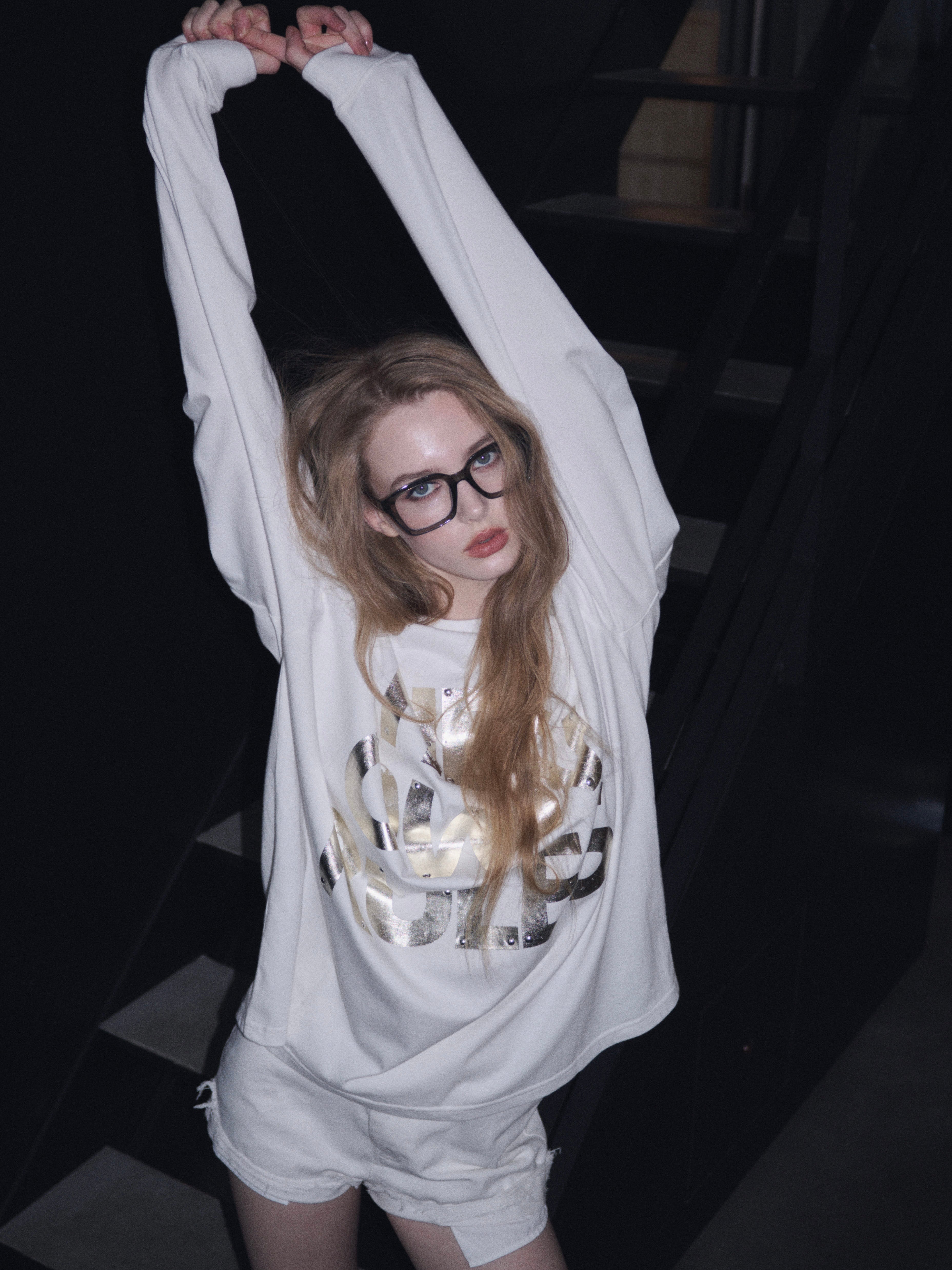 【予約】HER OWN RULES long sleeve Tee(9月下旬発送予定)