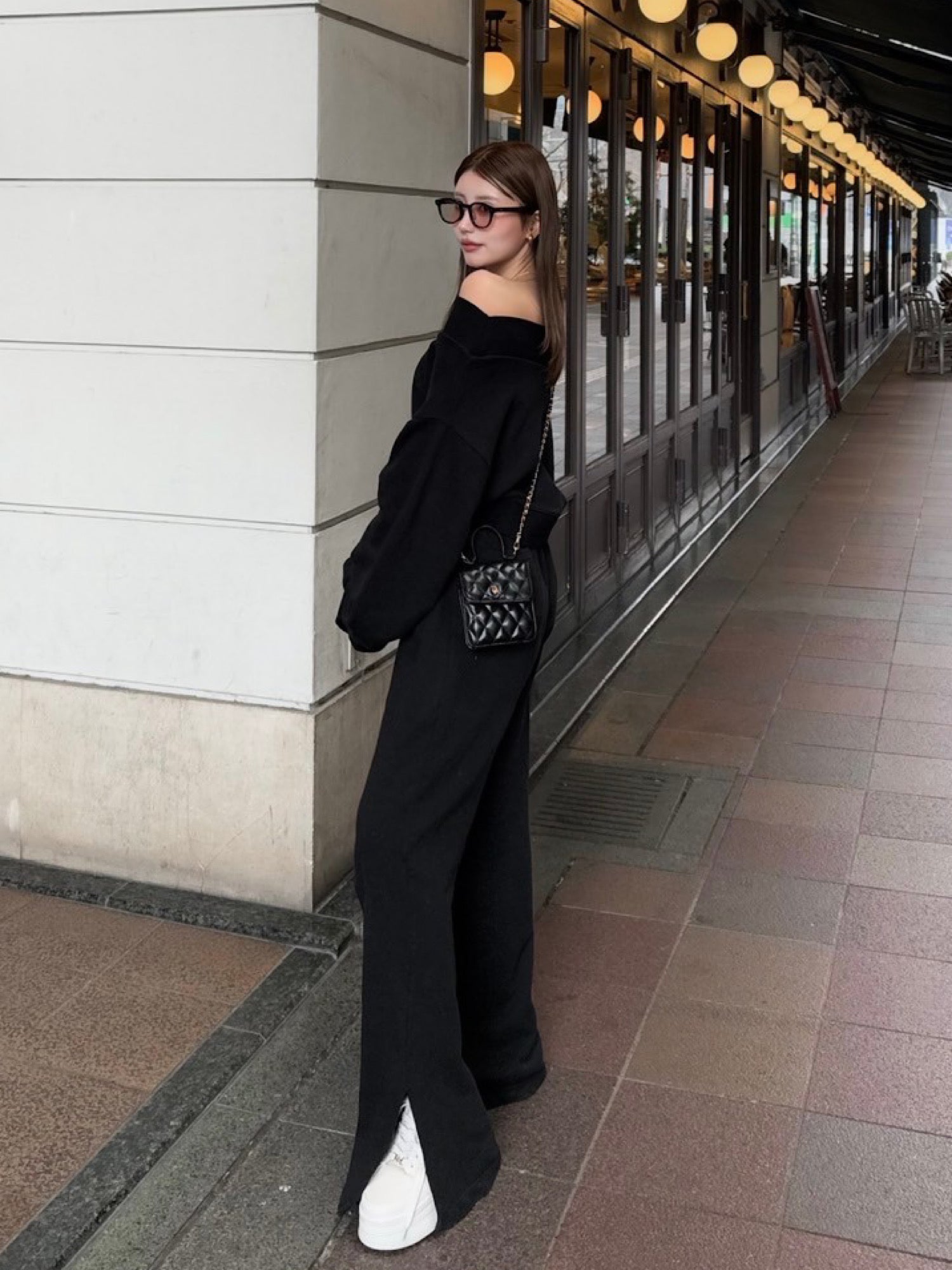 【予約】DIANTÉ logo sole sneakers(12月中旬〜下旬発送予定)