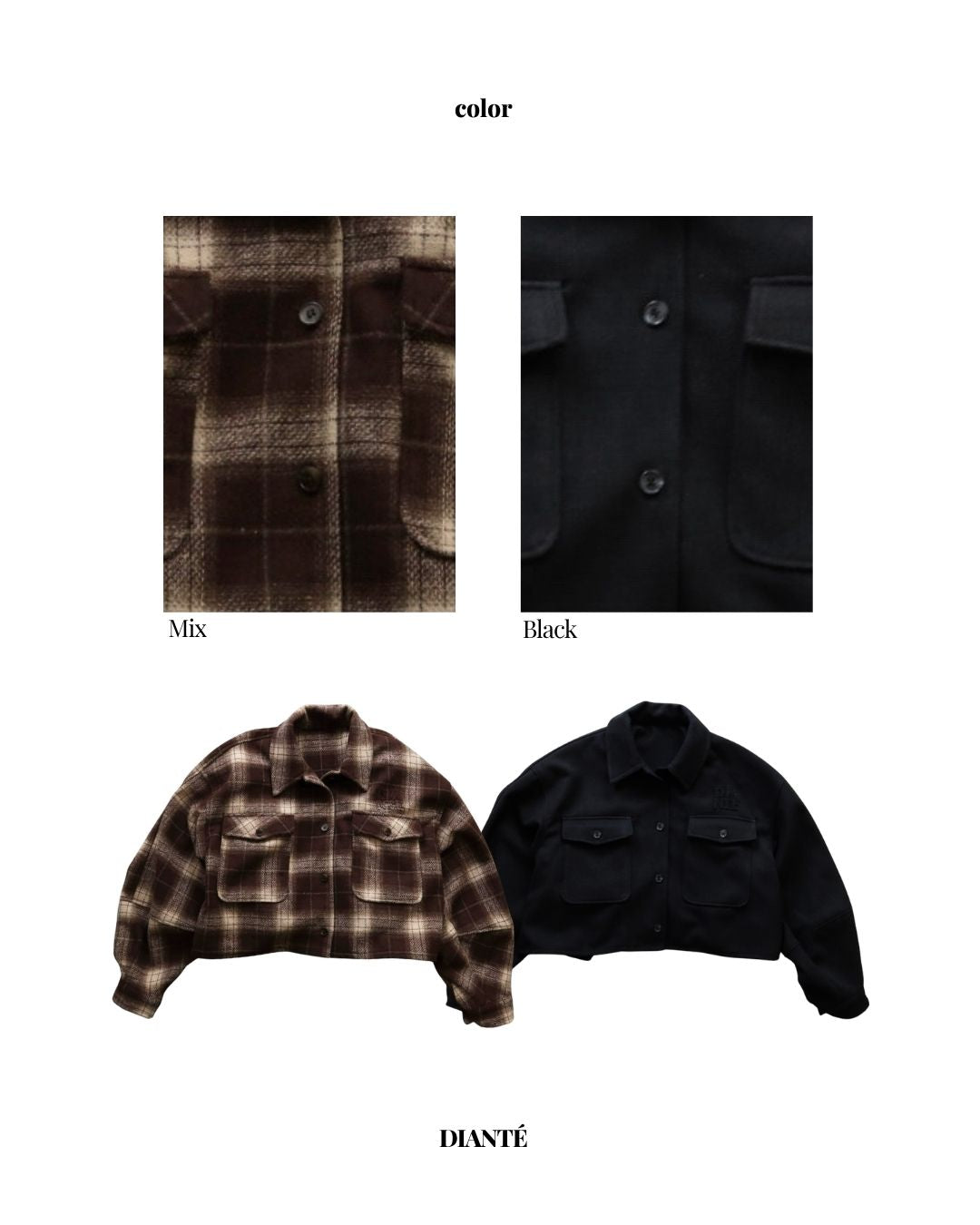 Big pocket flannel shirt/jacket