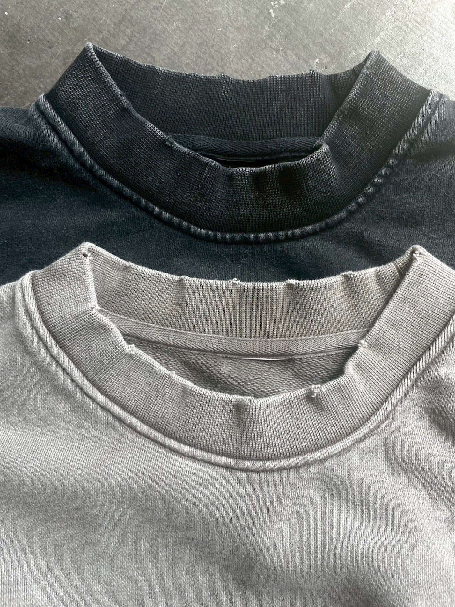 Point logo cropped sweat
