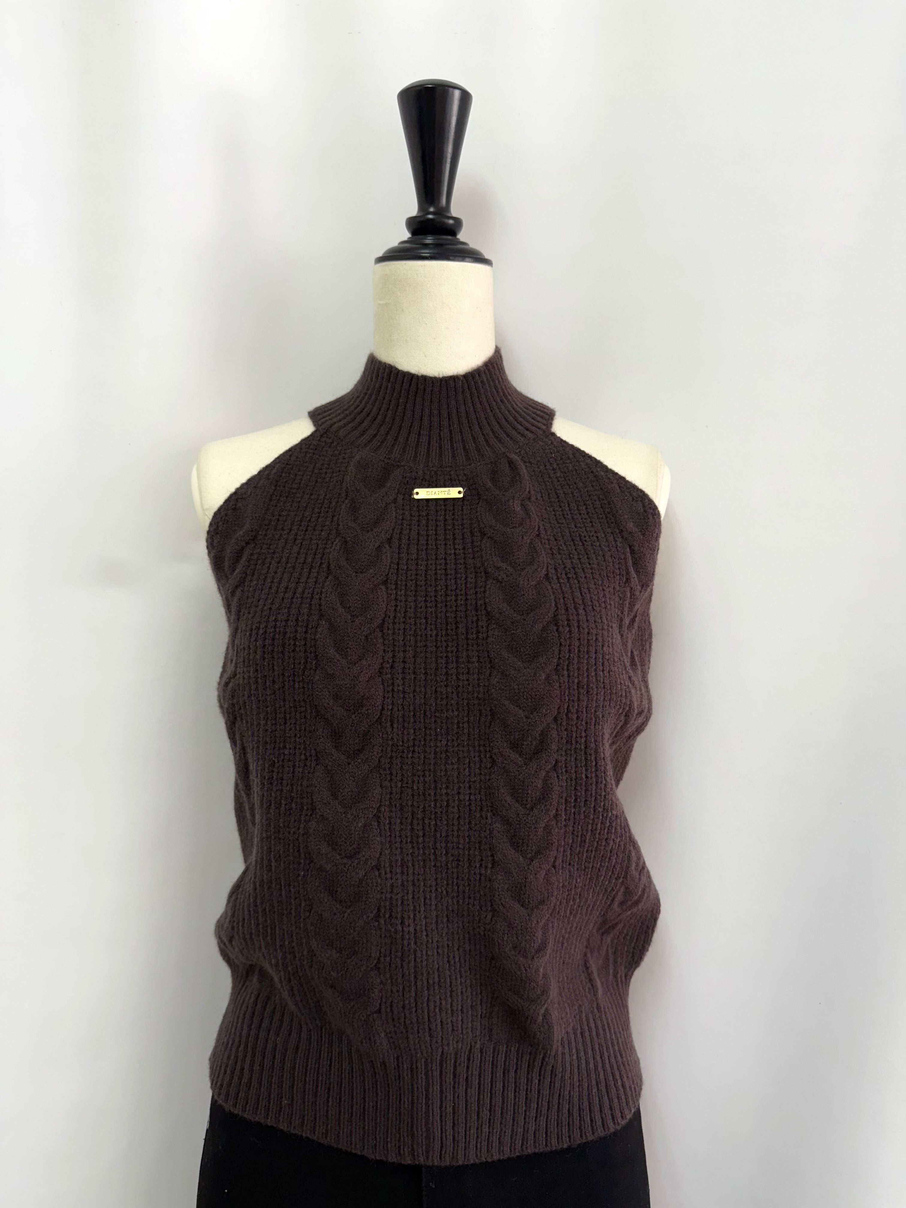 American sleeve cable knit