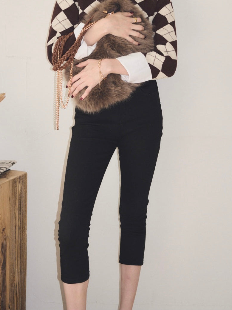 【予約】Argyle short cardigan(10月下旬〜11月上旬発送予定)