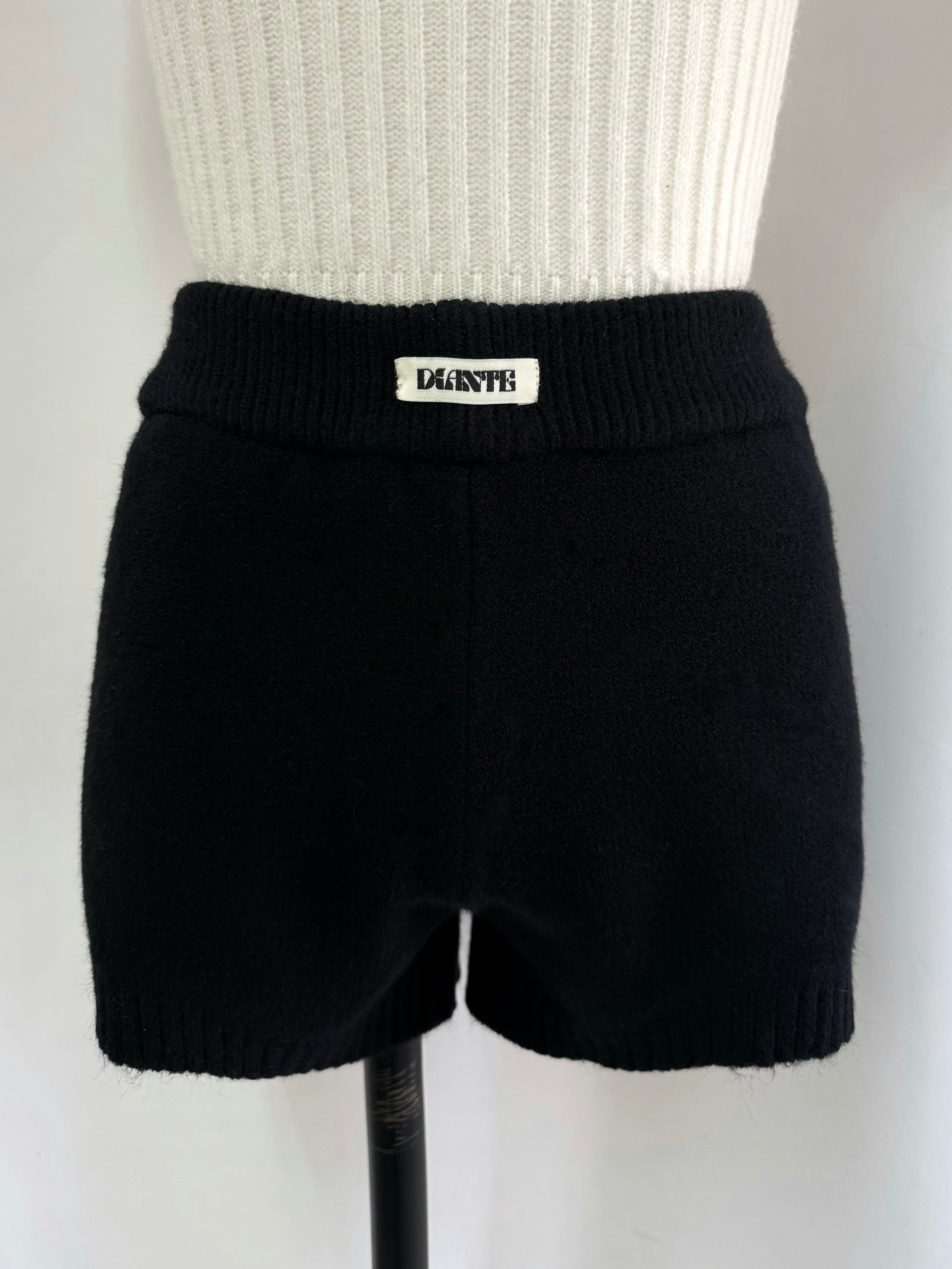 Cotton knit shorts