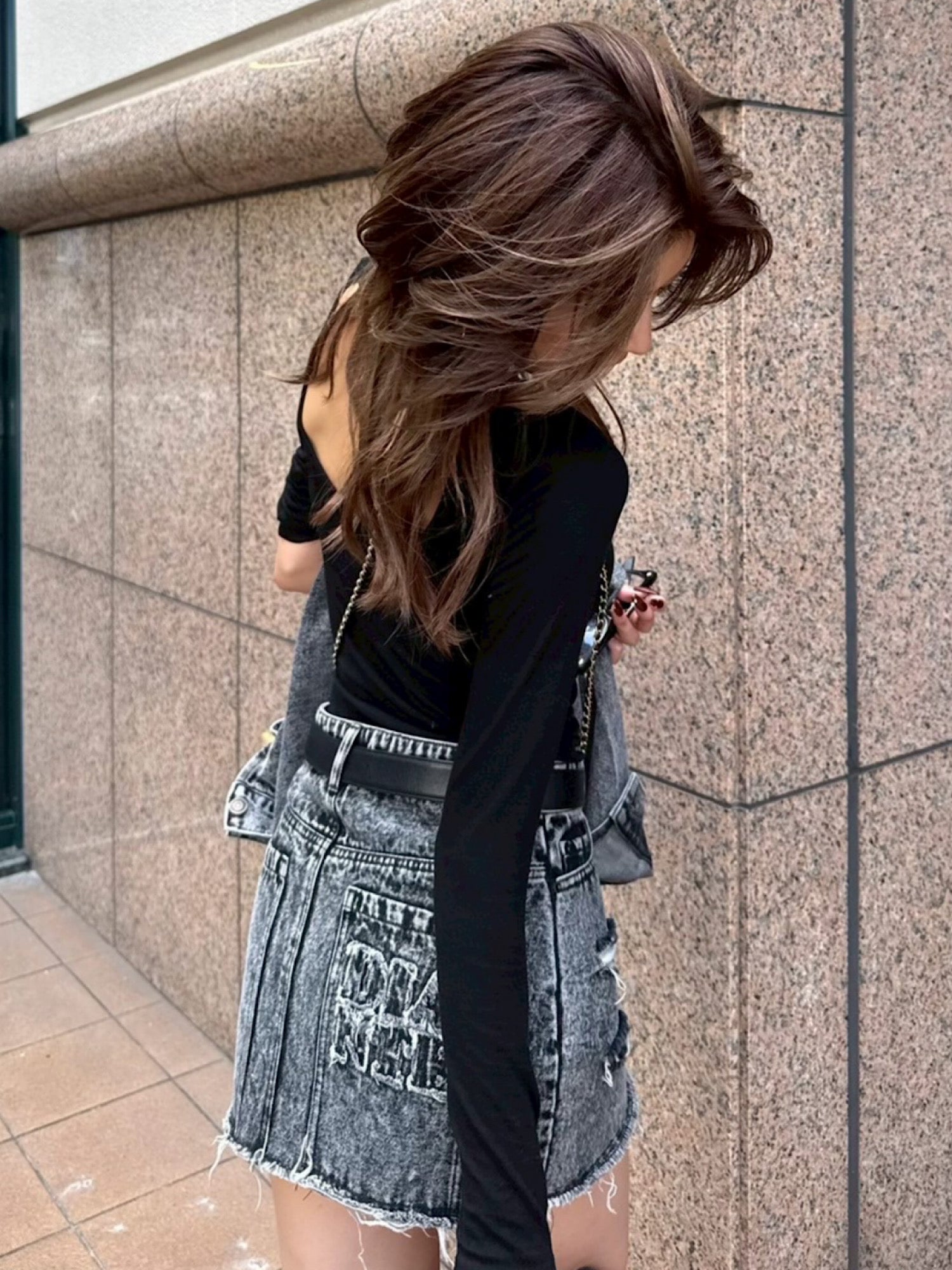 【予約】Back open decorate tops(10月中旬〜下旬発送予定)