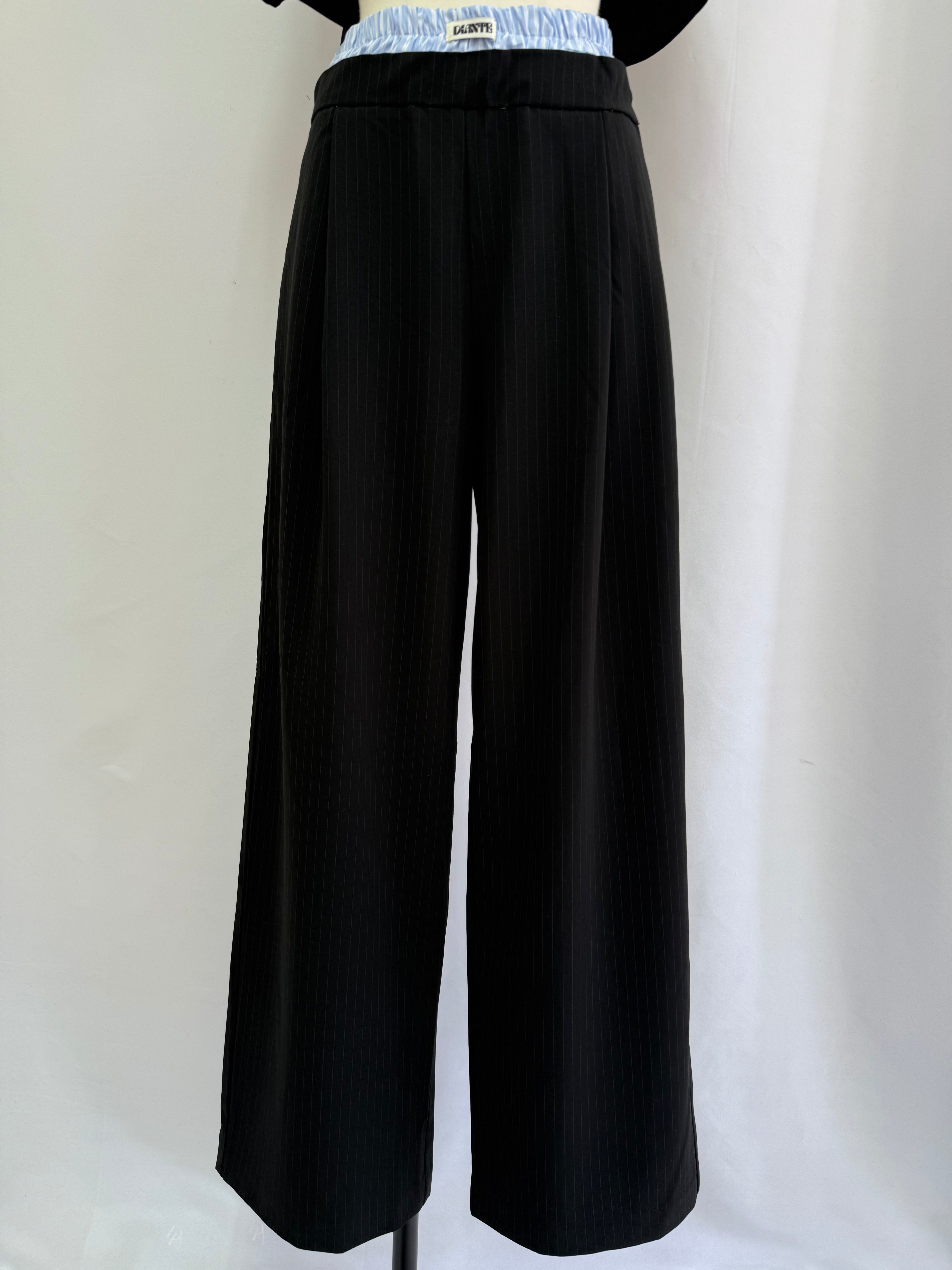 Layered front tuck pants(SETUP着用可)