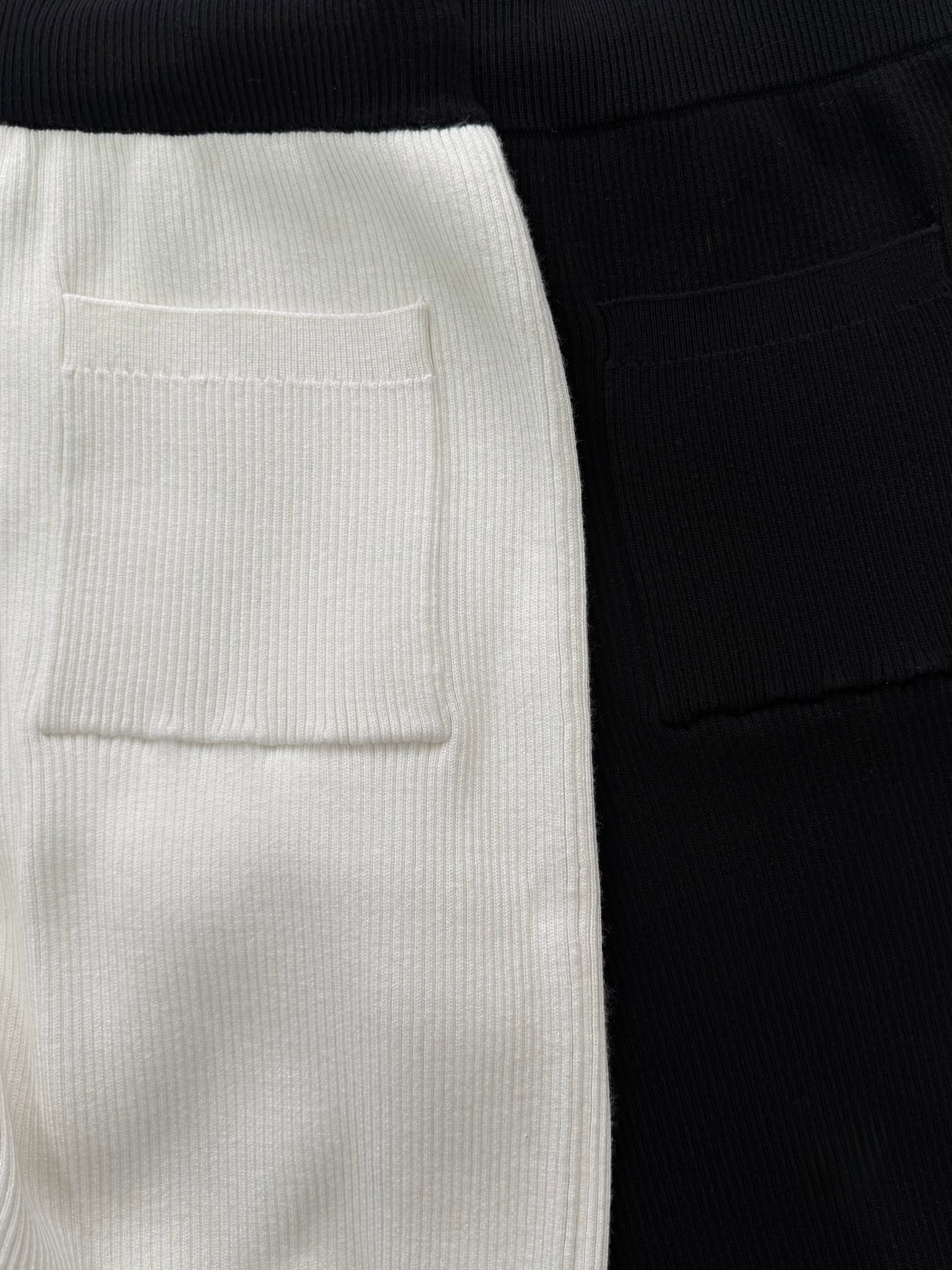 【予約】Bulky knit loose pants(SETUP着用可)(8月上旬発送予定)