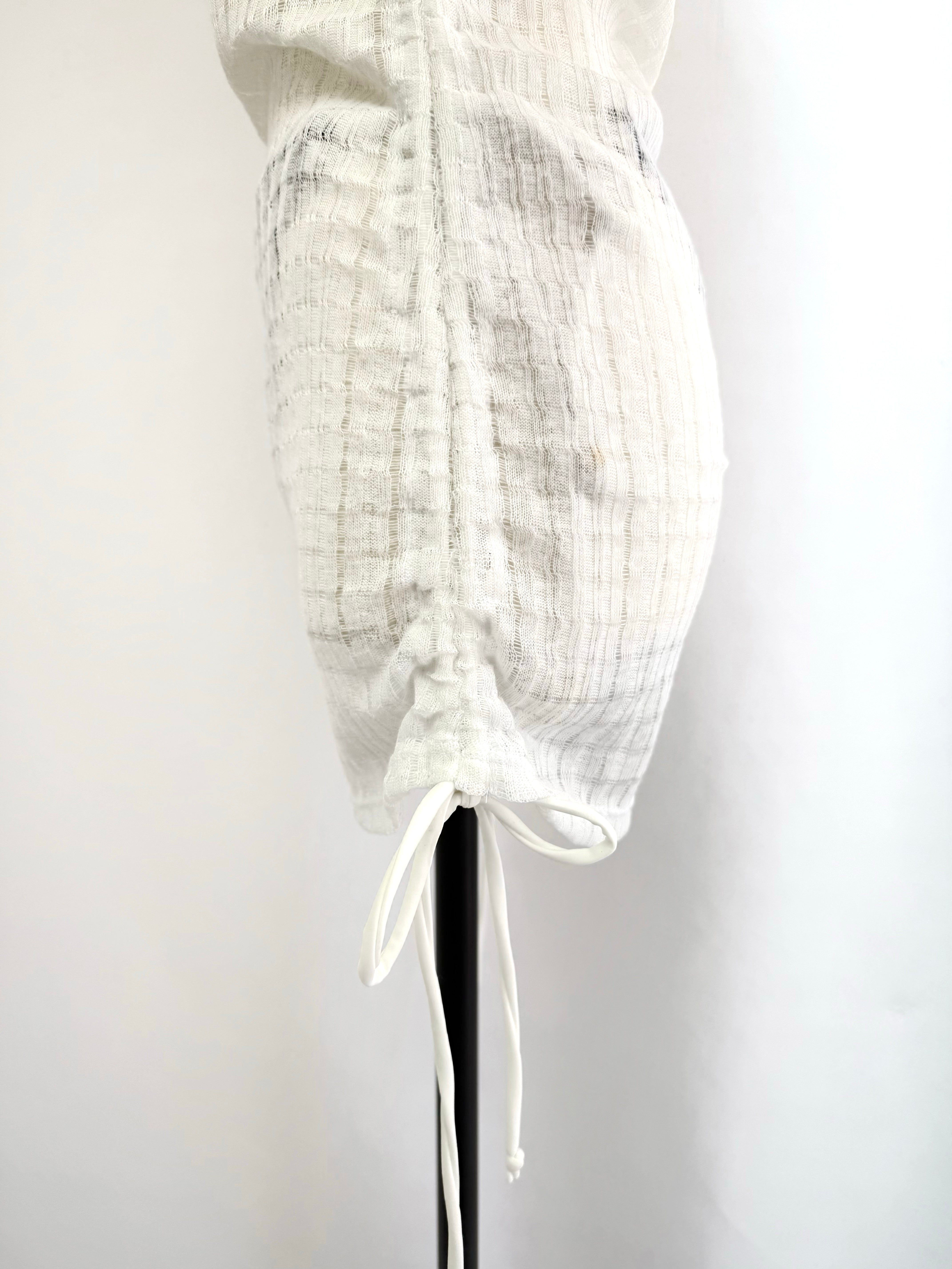 【予約】Side gather seersucker dress(8月上旬発送予定)