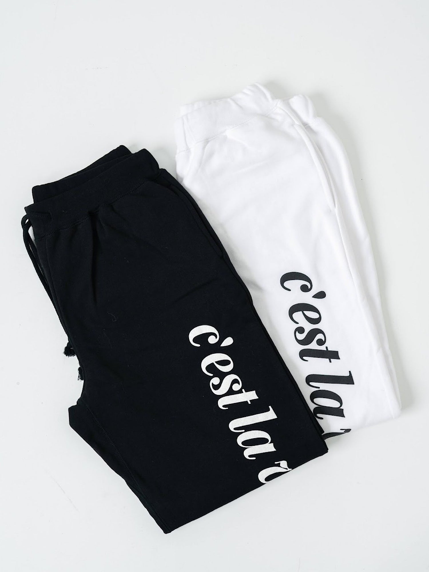 Foam print unisex sweat pants