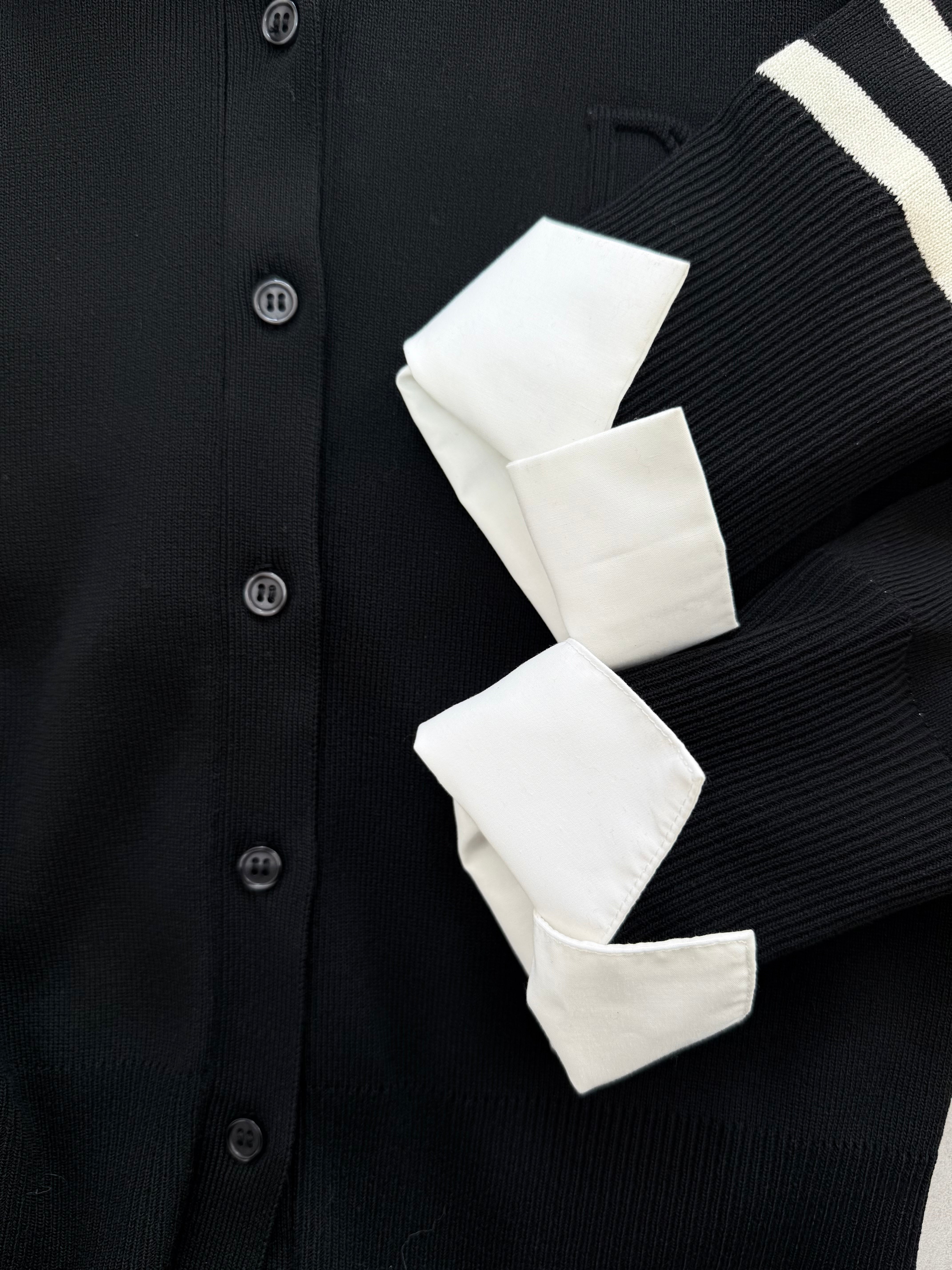 Shirts layered cardigan tops(SETUP着用可)