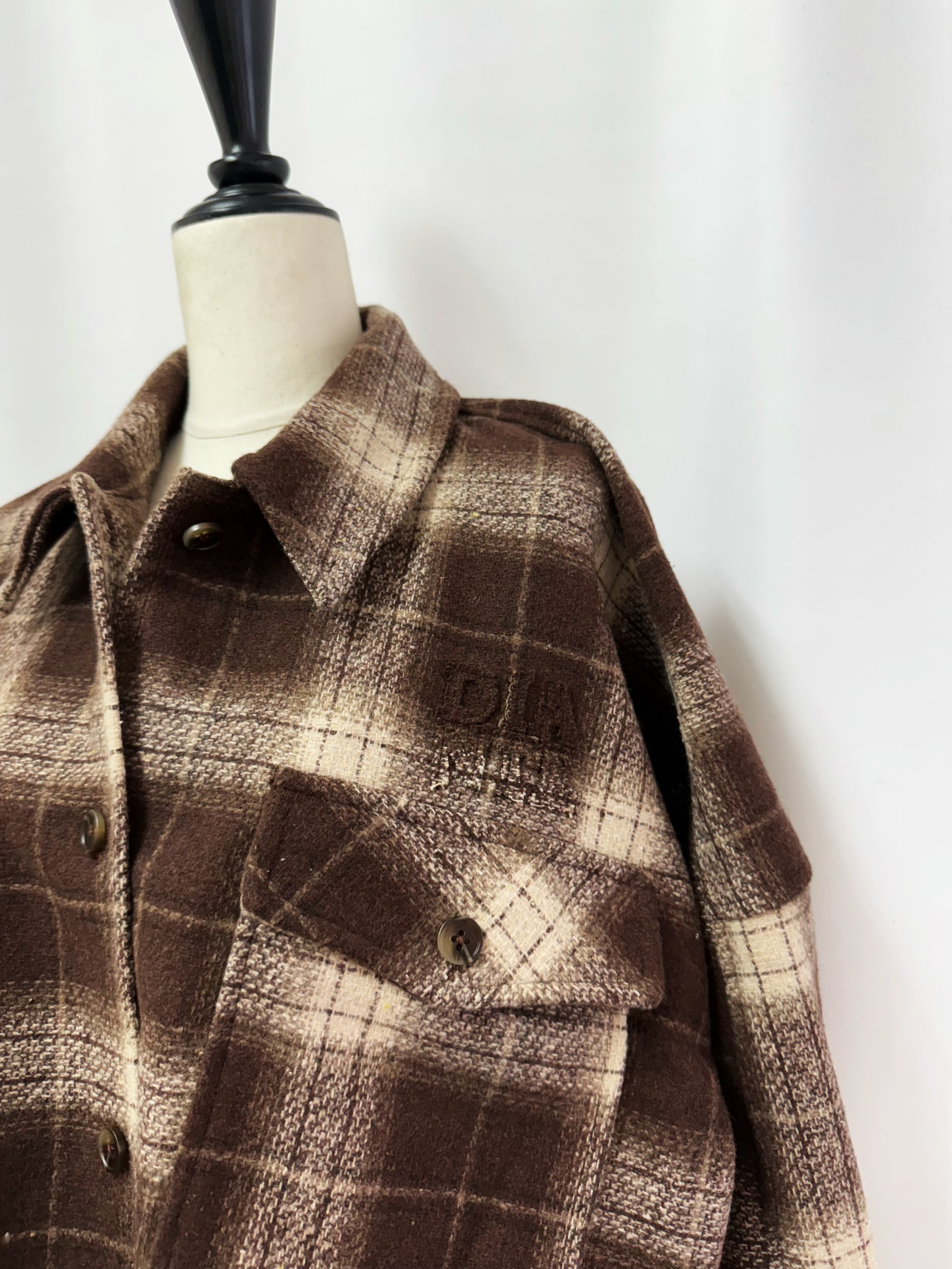 【予約】Big pocket flannel shirt/jacket(9月下旬発送予定)