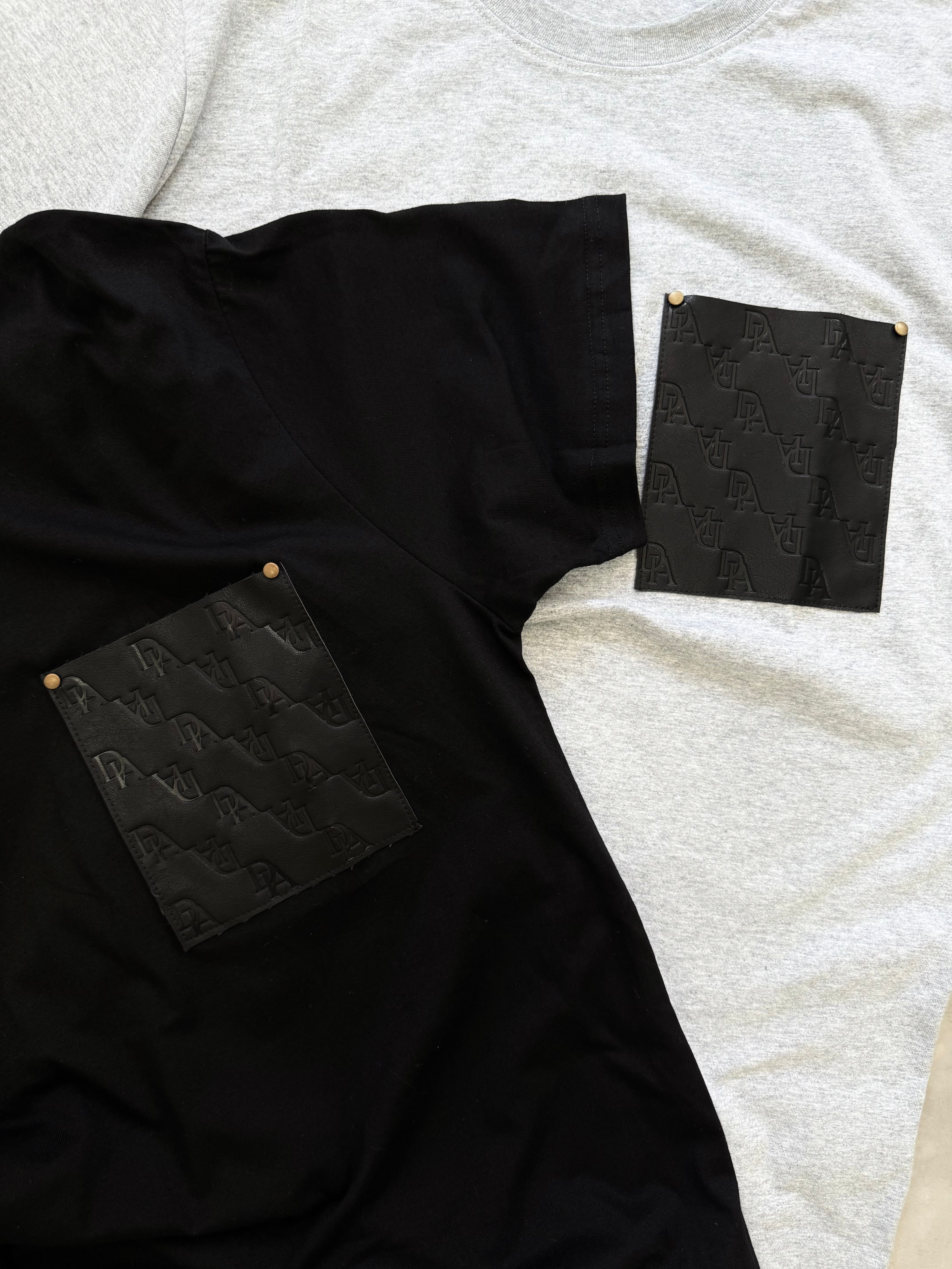 【予約】Leather pocket over Tee(6月下旬発送予定)