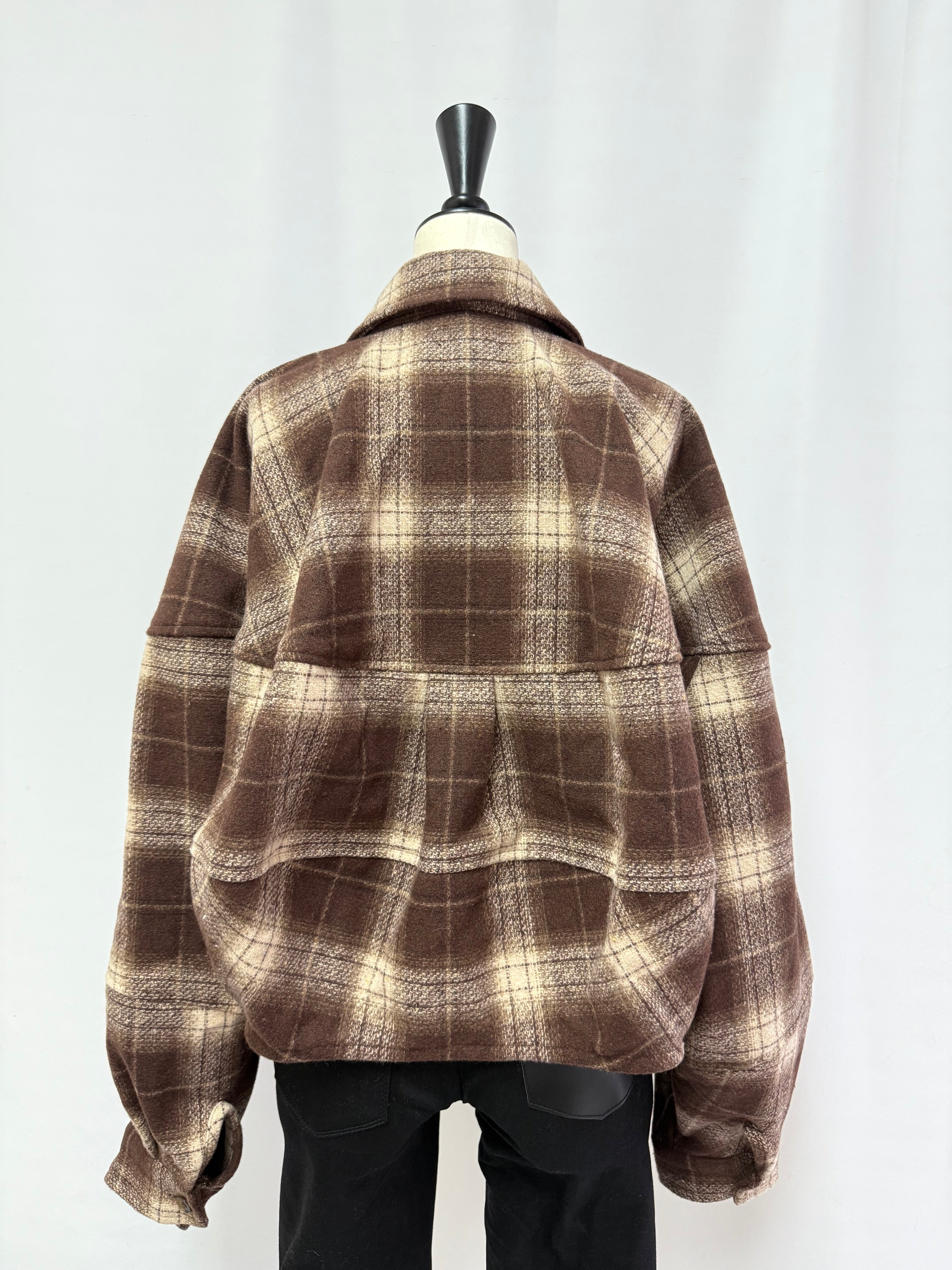 【予約】Big pocket flannel shirt/jacket(9月下旬発送予定)