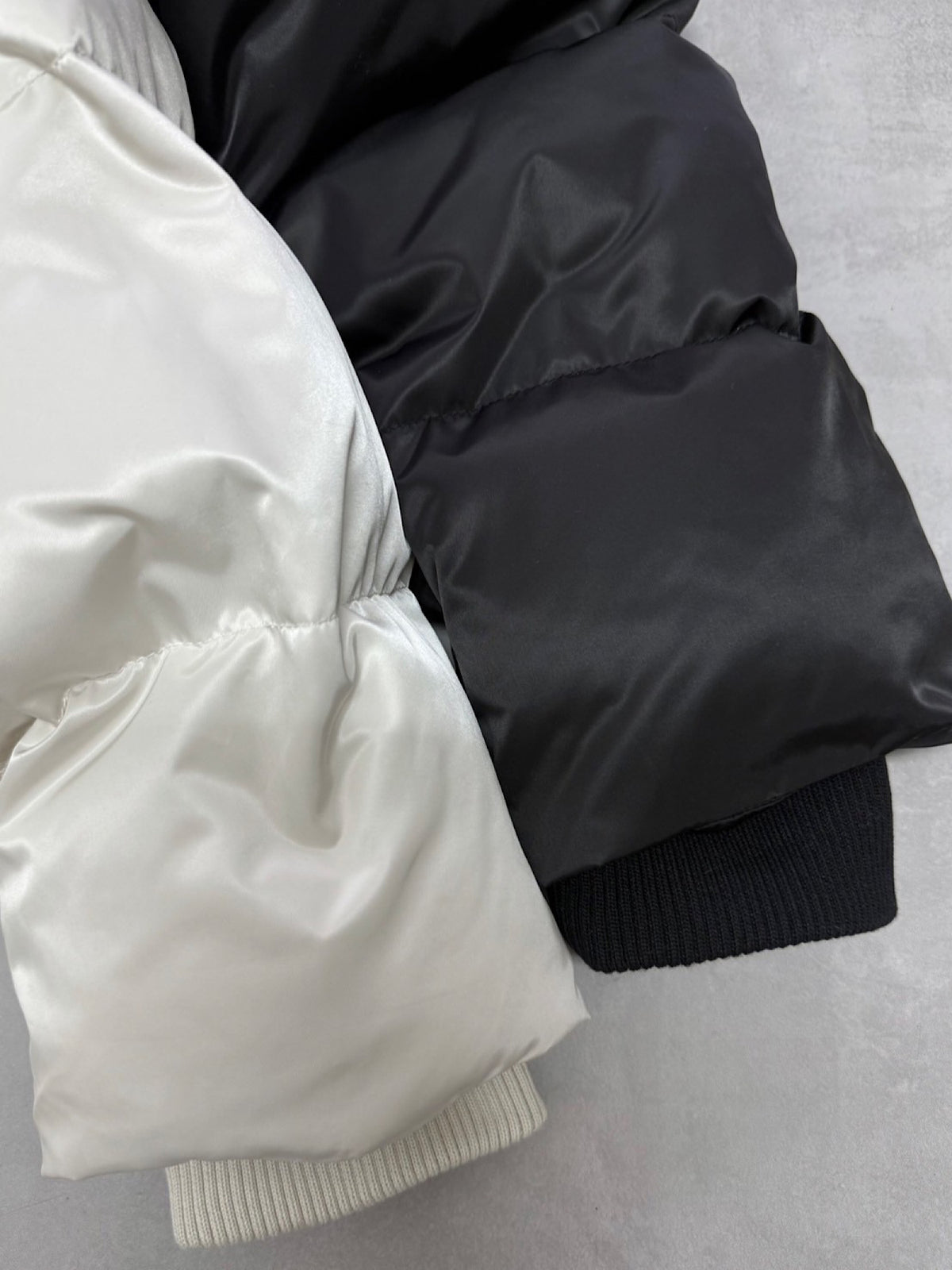 Luster hoodie eco down jacket