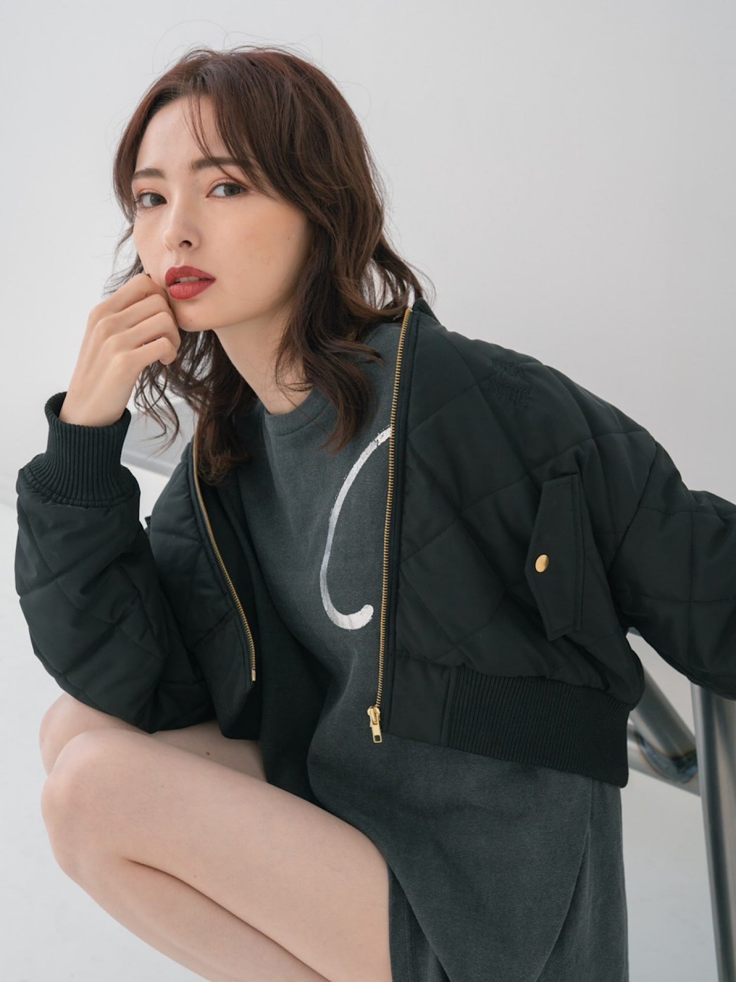 Quilting short MA-1 | DIANTÉ (ディアンテ)公式通販サイト