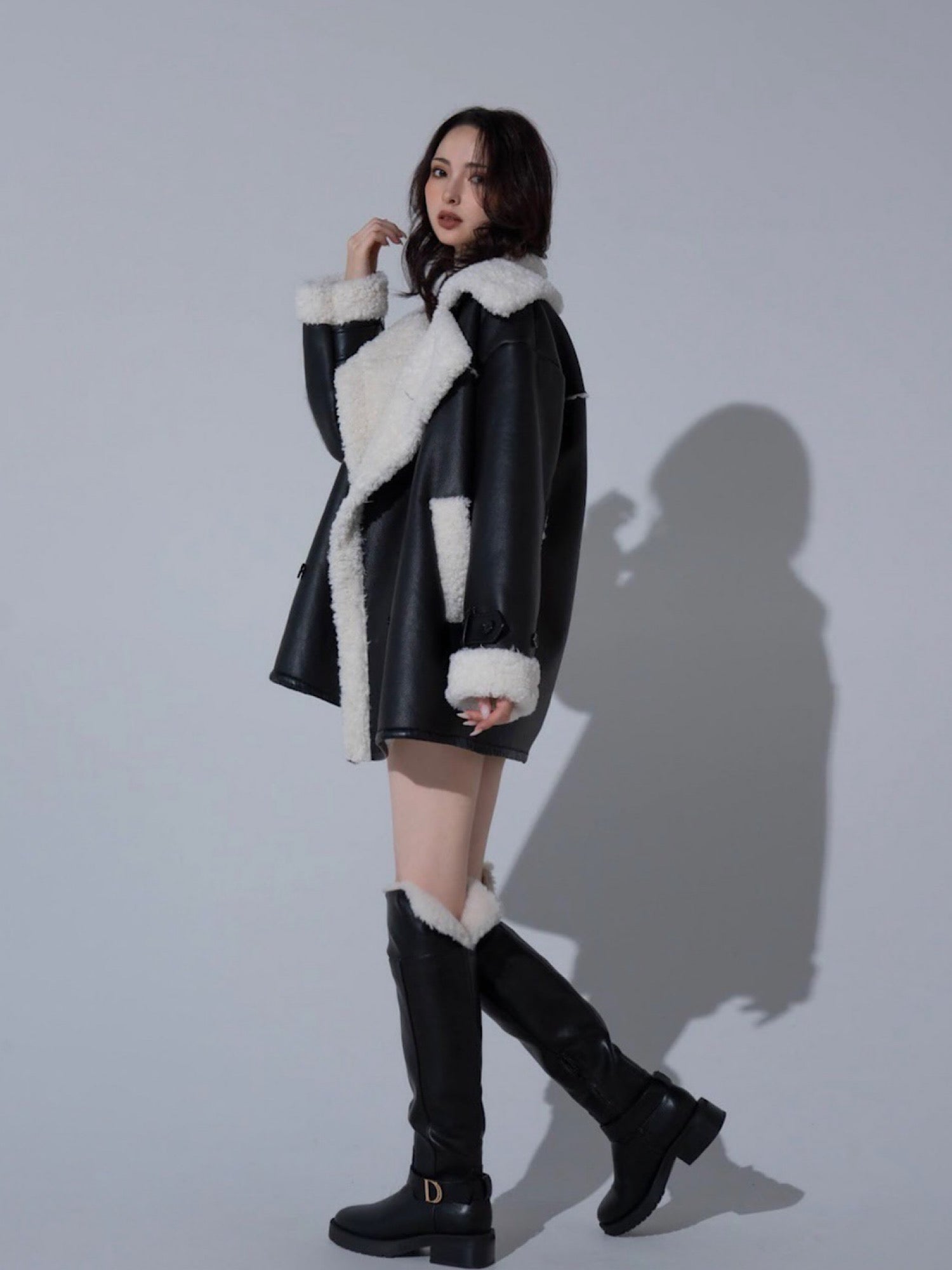 【予約】Boa flap engineer long boots(2月中旬〜下旬発送予定)