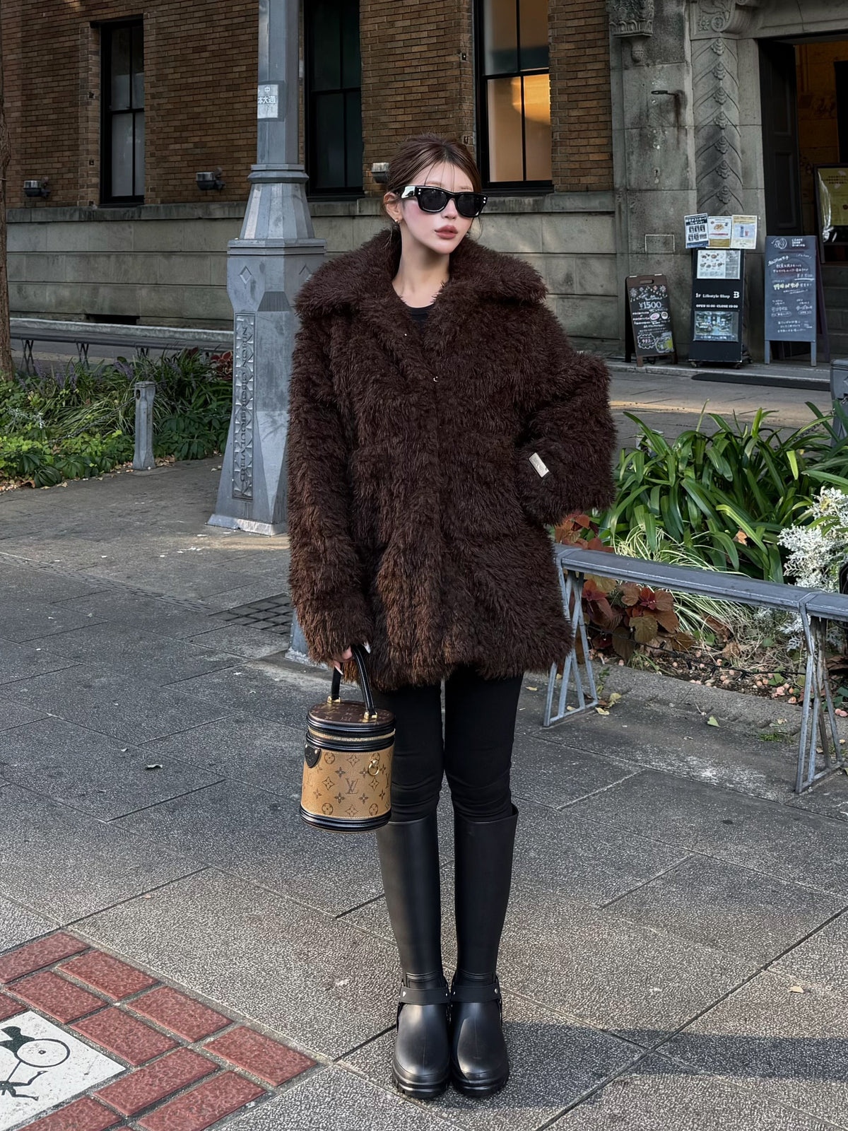 【予約】Big collar teddy bear coat(11月上旬発送予定)