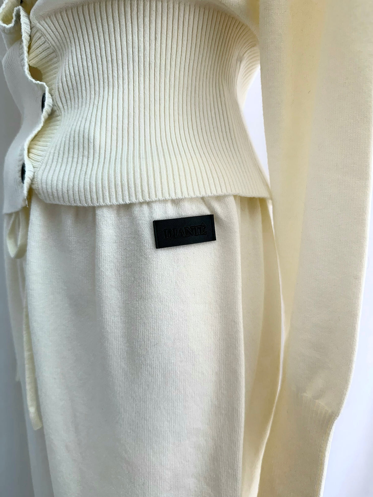 【予約】Cotton knit cardigan✕pants SET UP(11月上旬発送予定)
