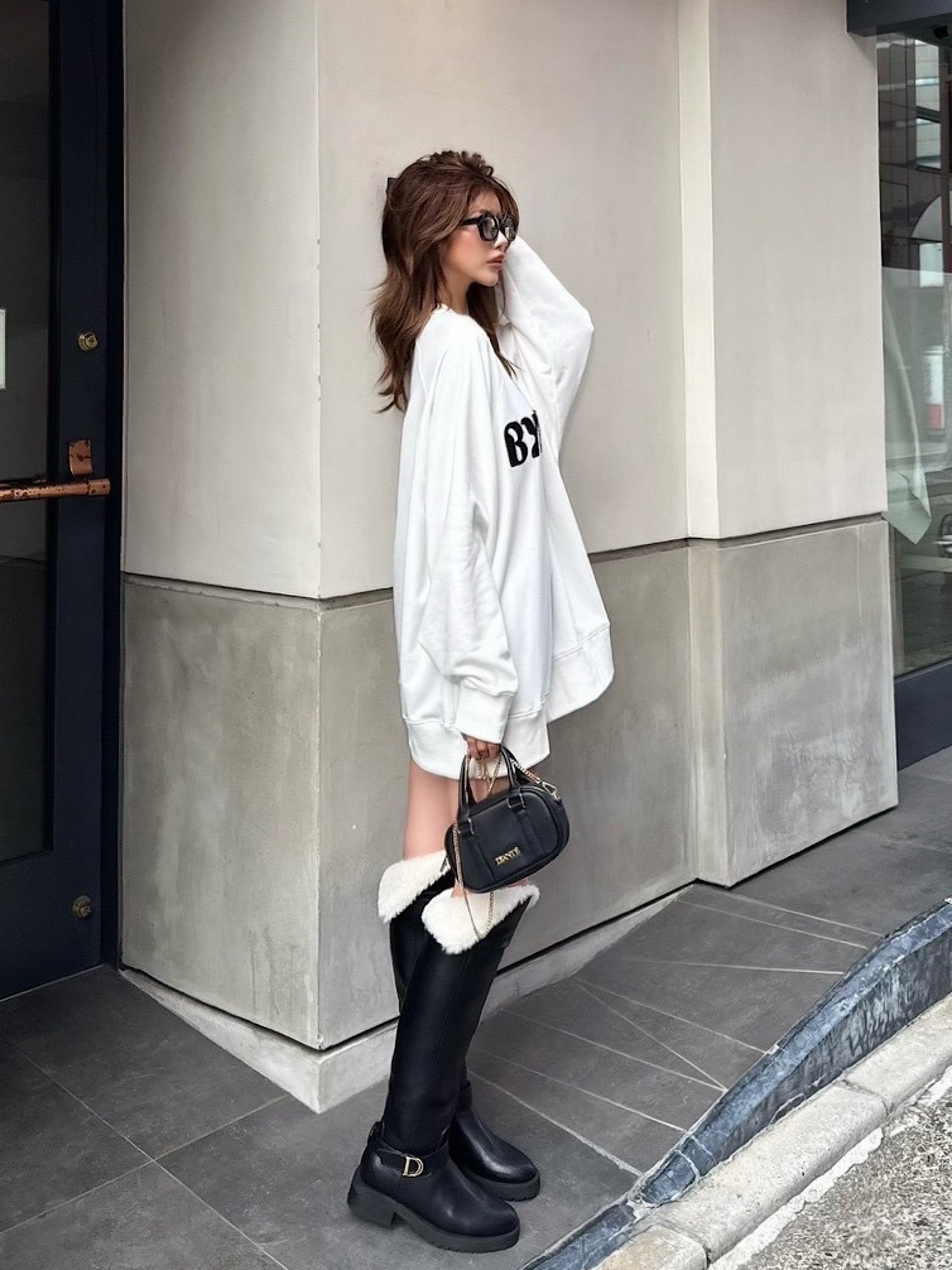 【予約】Boa flap engineer long boots(2月中旬〜下旬発送予定)