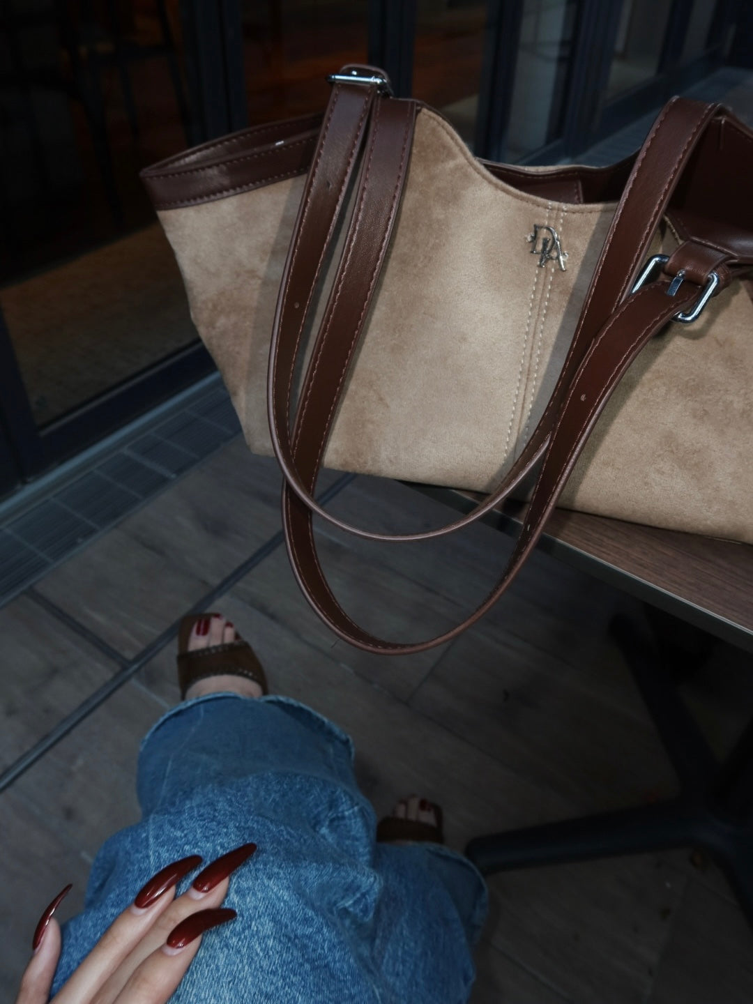 【予約】Suede shoulder bag(9月下旬〜11月上旬発送予定)