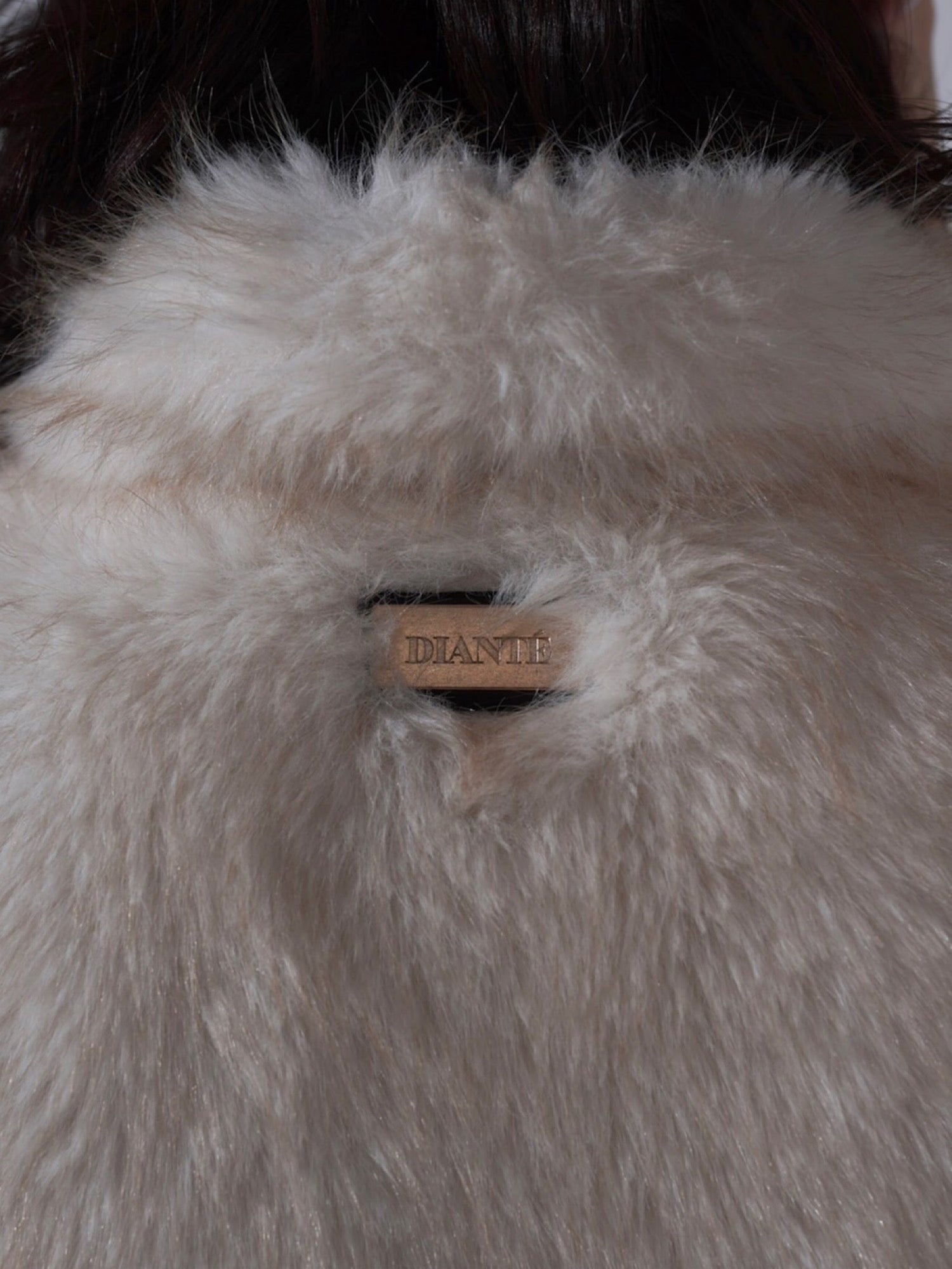 【予約】Premium eco fur belted vest(11月上旬〜中旬発送予定)