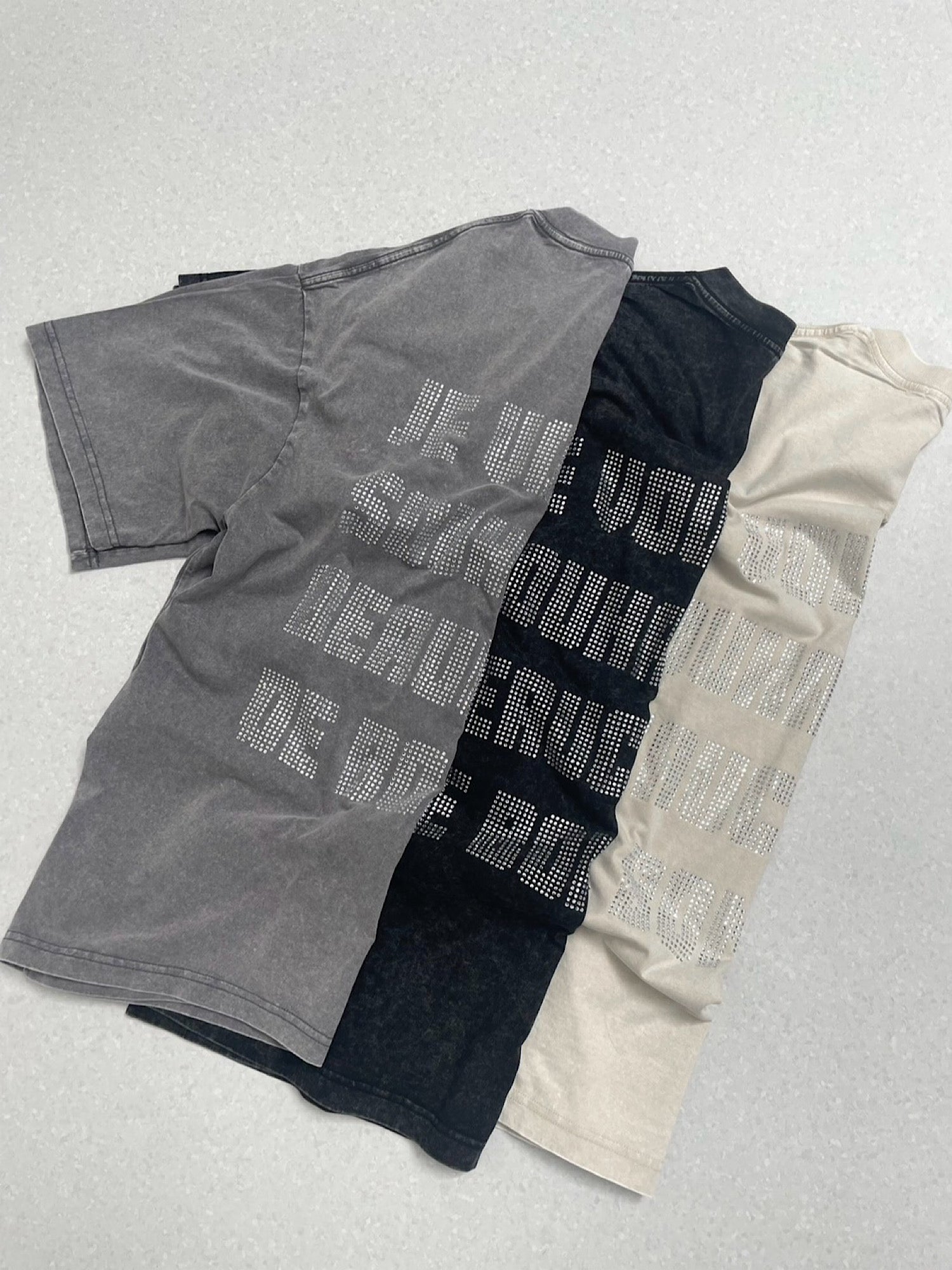 Rhinestone vintage Tee