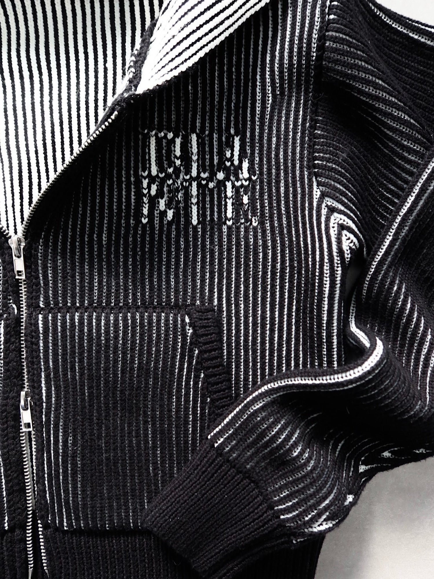 【予約】Royal rib knit hoodie(SETUP着用可)(3月下旬〜4月上旬発送予定)