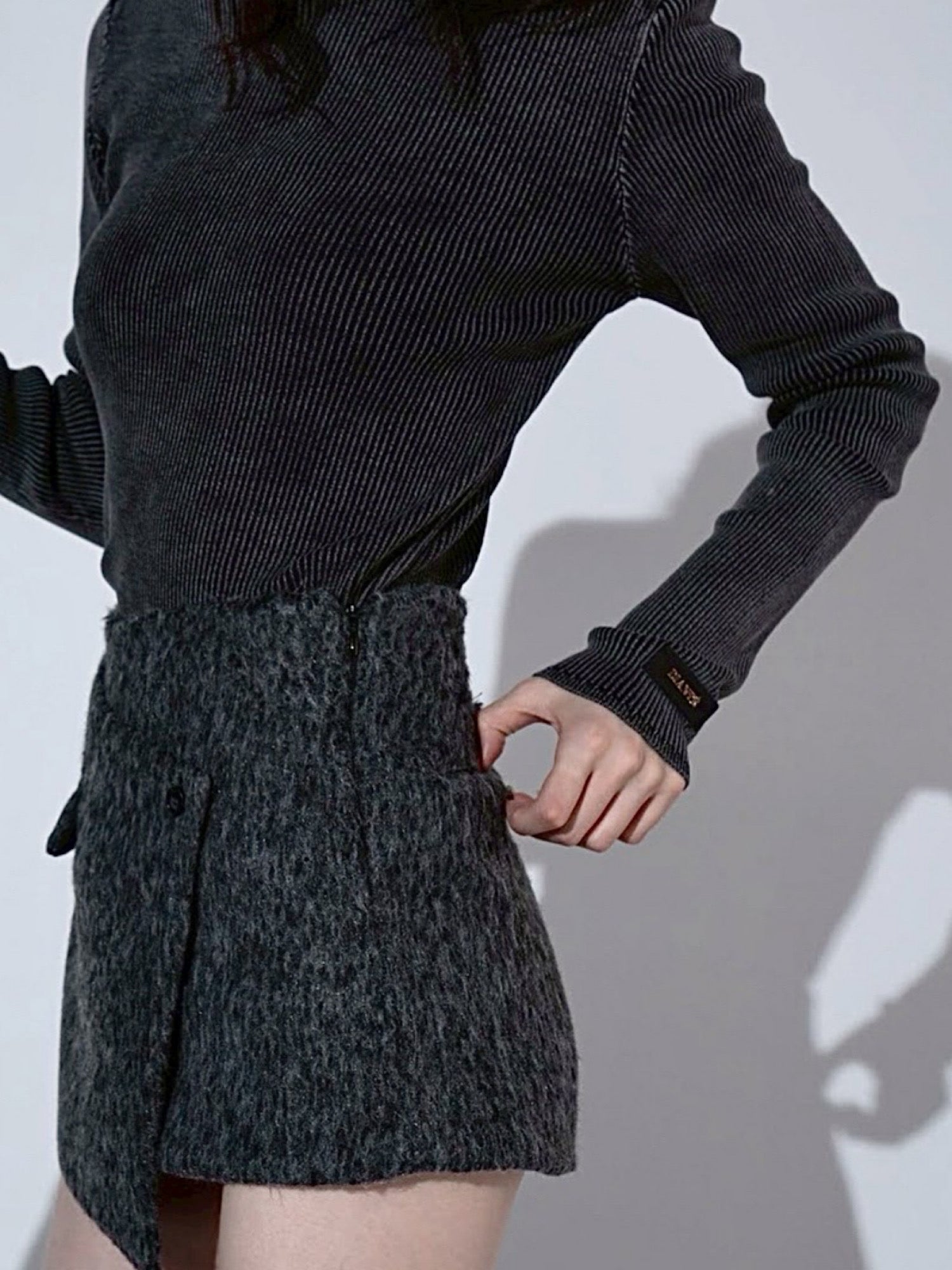 【予約】Shaggy wrap shorts(12月上旬〜中旬発送予定)