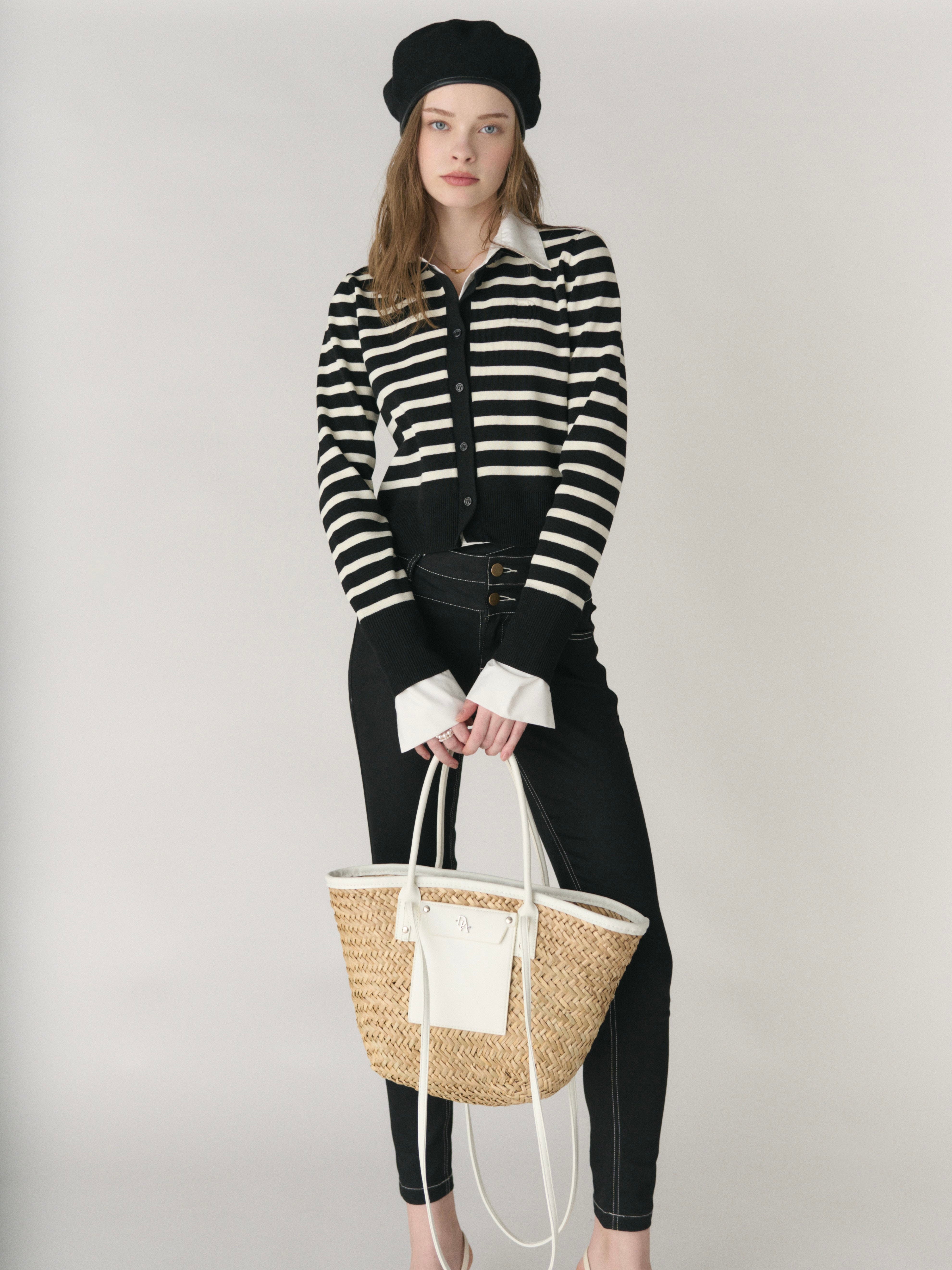 Shirts layered cardigan tops(SETUP着用可)