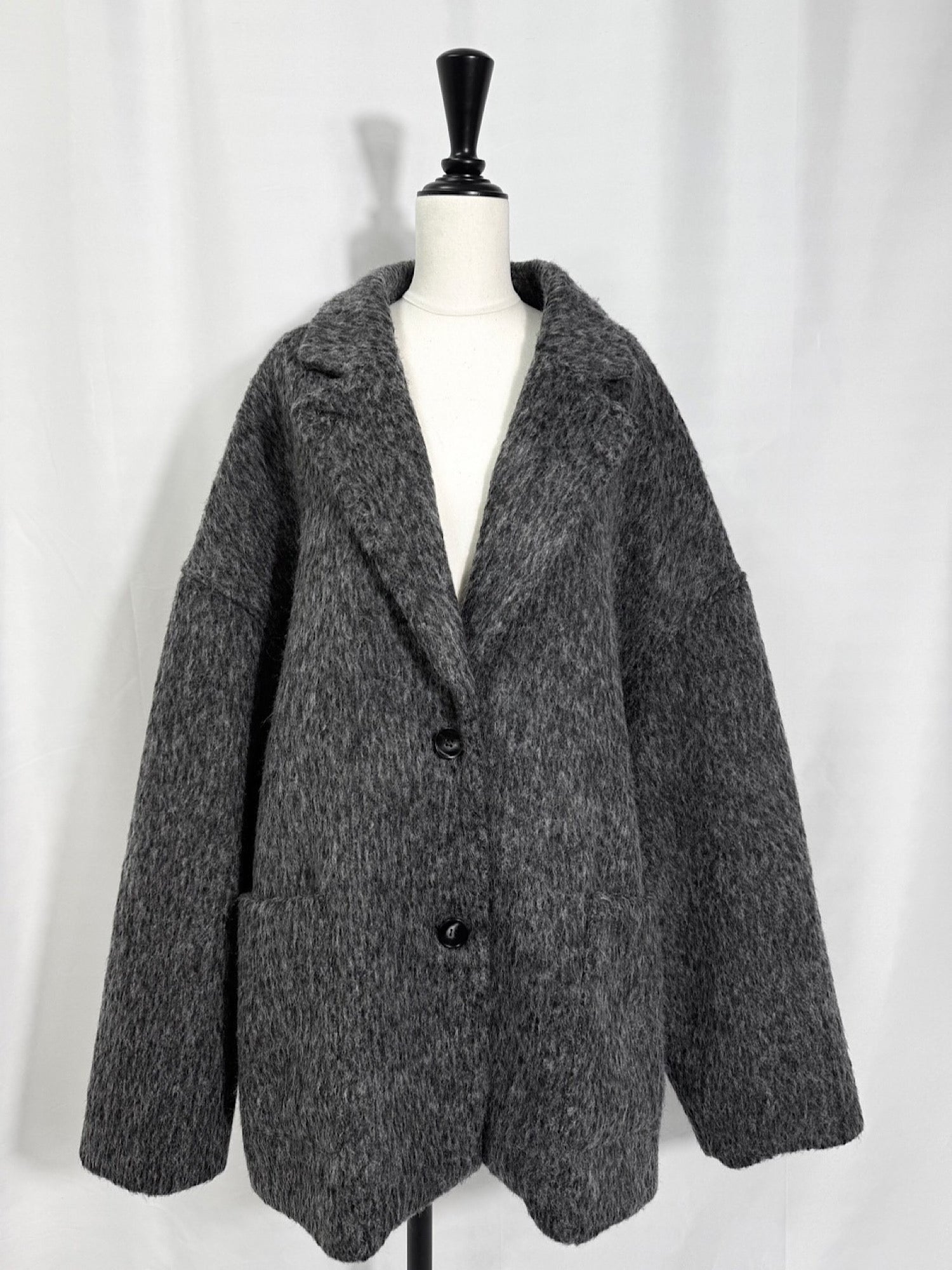 Shaggy loose jacket/coat