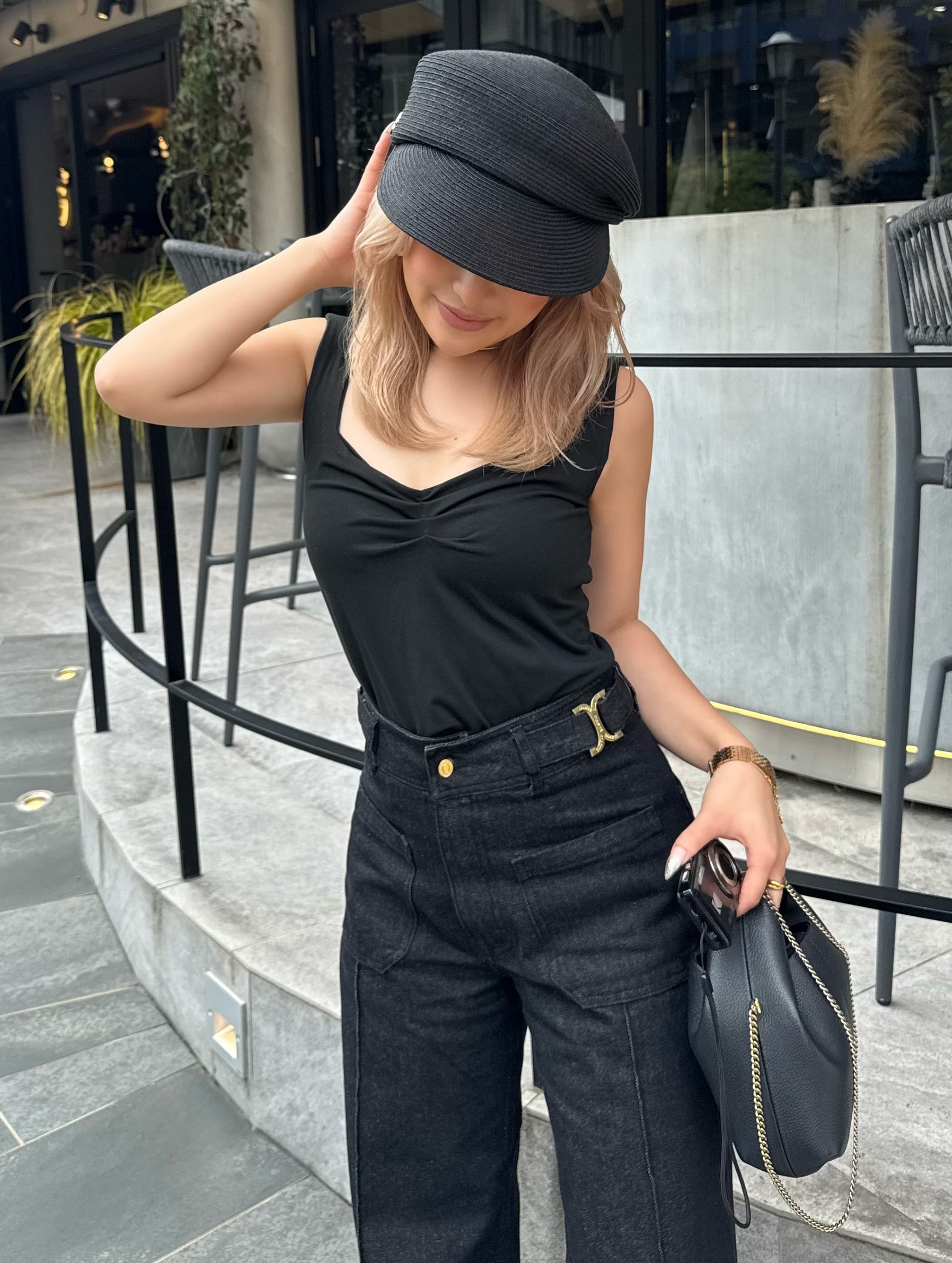 Rattan casquette