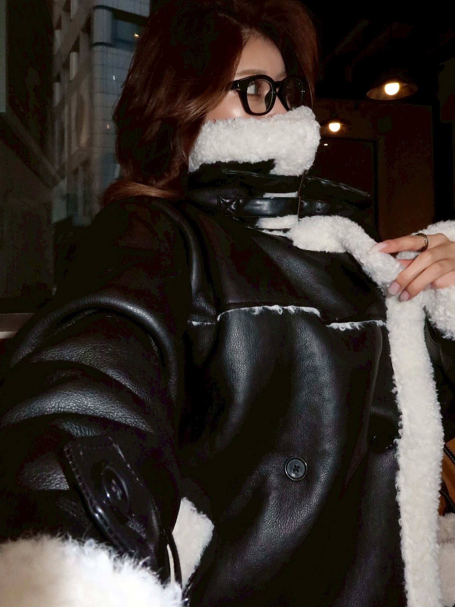 【予約】Logo frame sunglasses(12月上旬〜中旬発送予定)