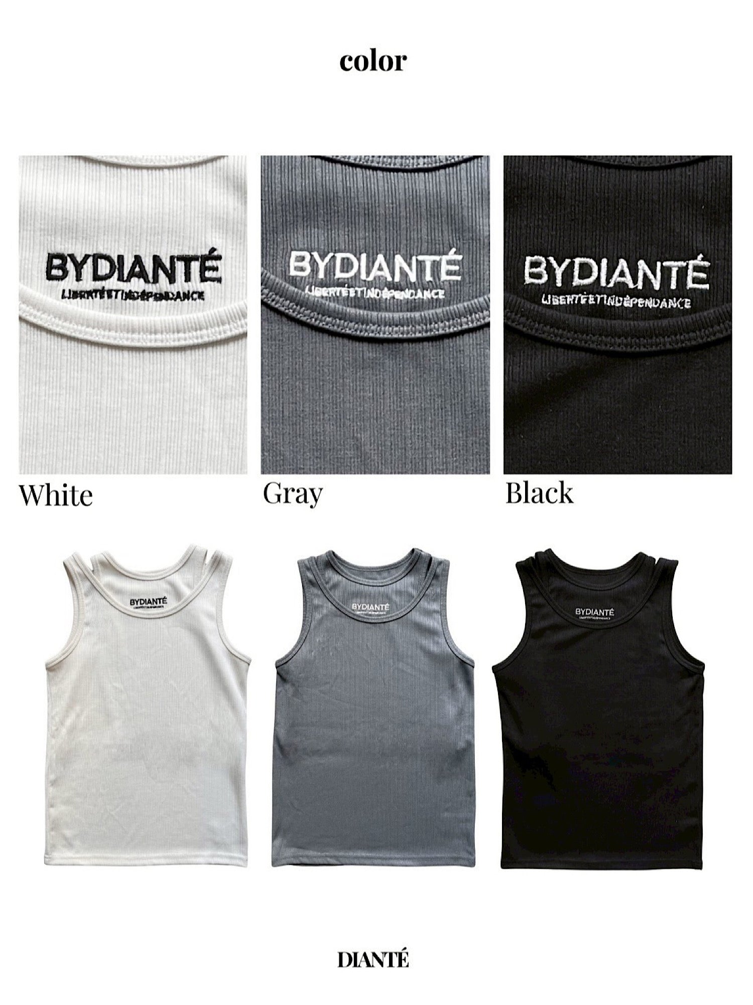Layered tank tops