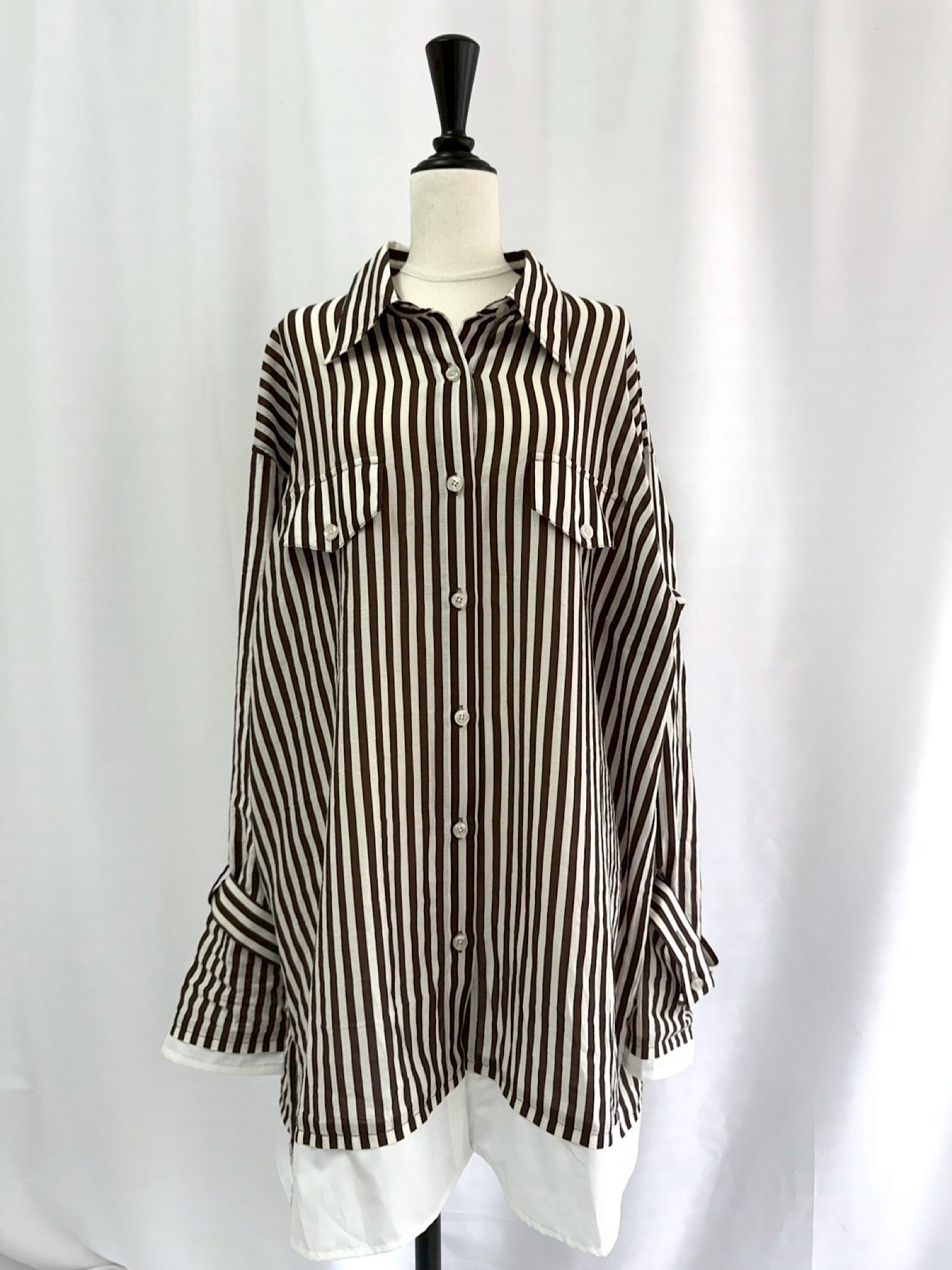 【予約】Roll sleeve loose shirts(9月上旬〜中旬発送予定)