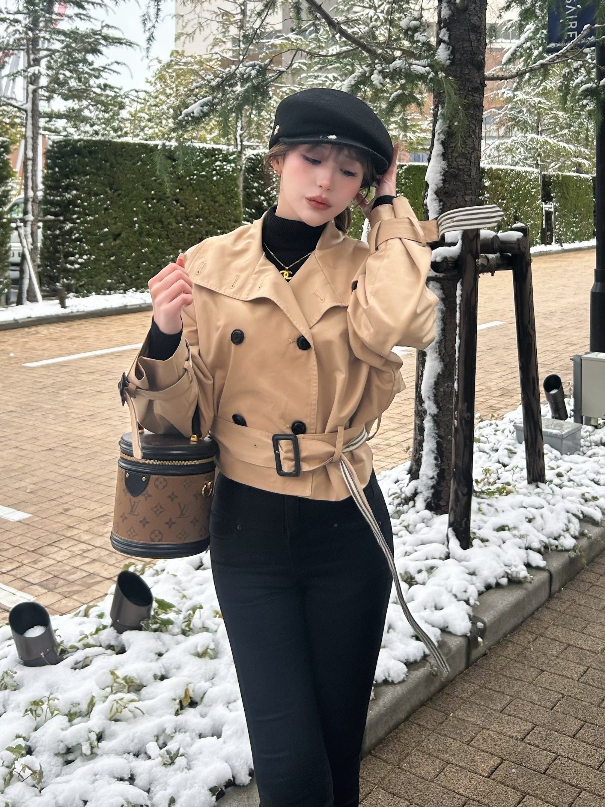 【予約】Classic wool casquette(3月下旬〜4月上旬発送予定)