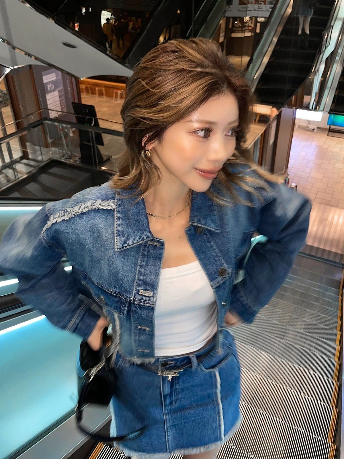 Fringe denim jacket | DIANTÉ (ディアンテ)公式通販サイト