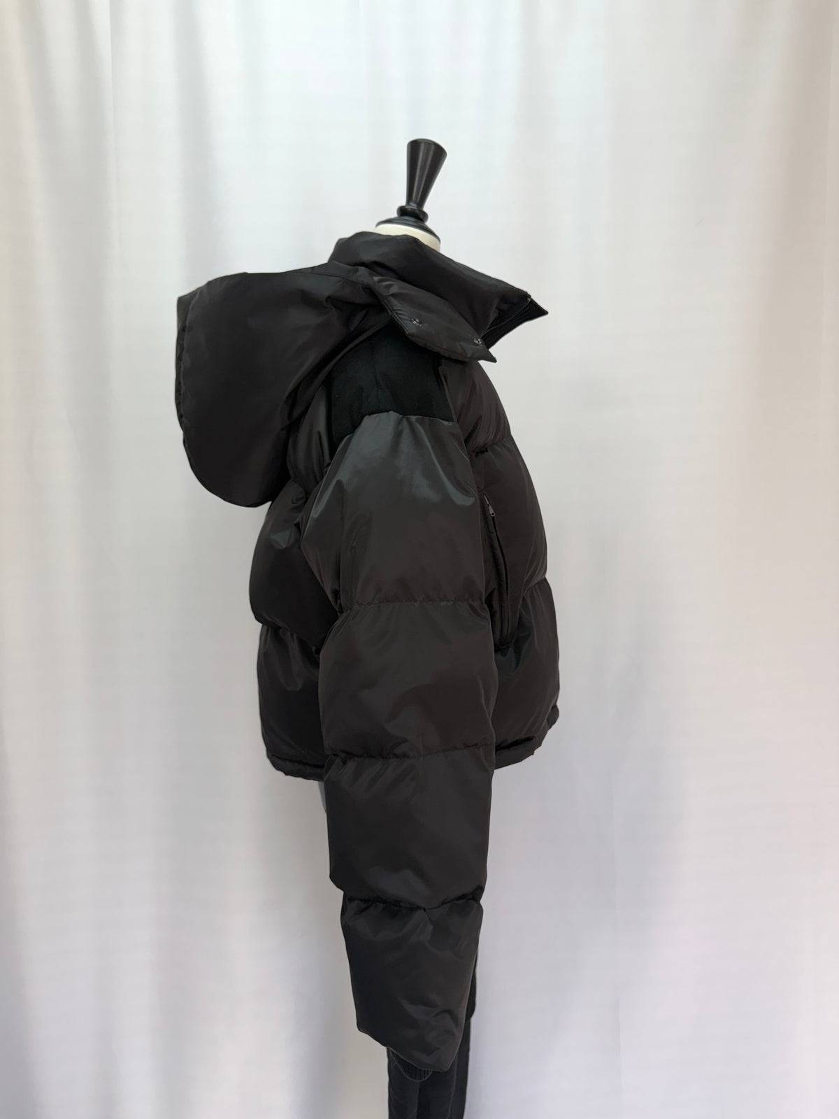 Luster hoodie eco down jacket
