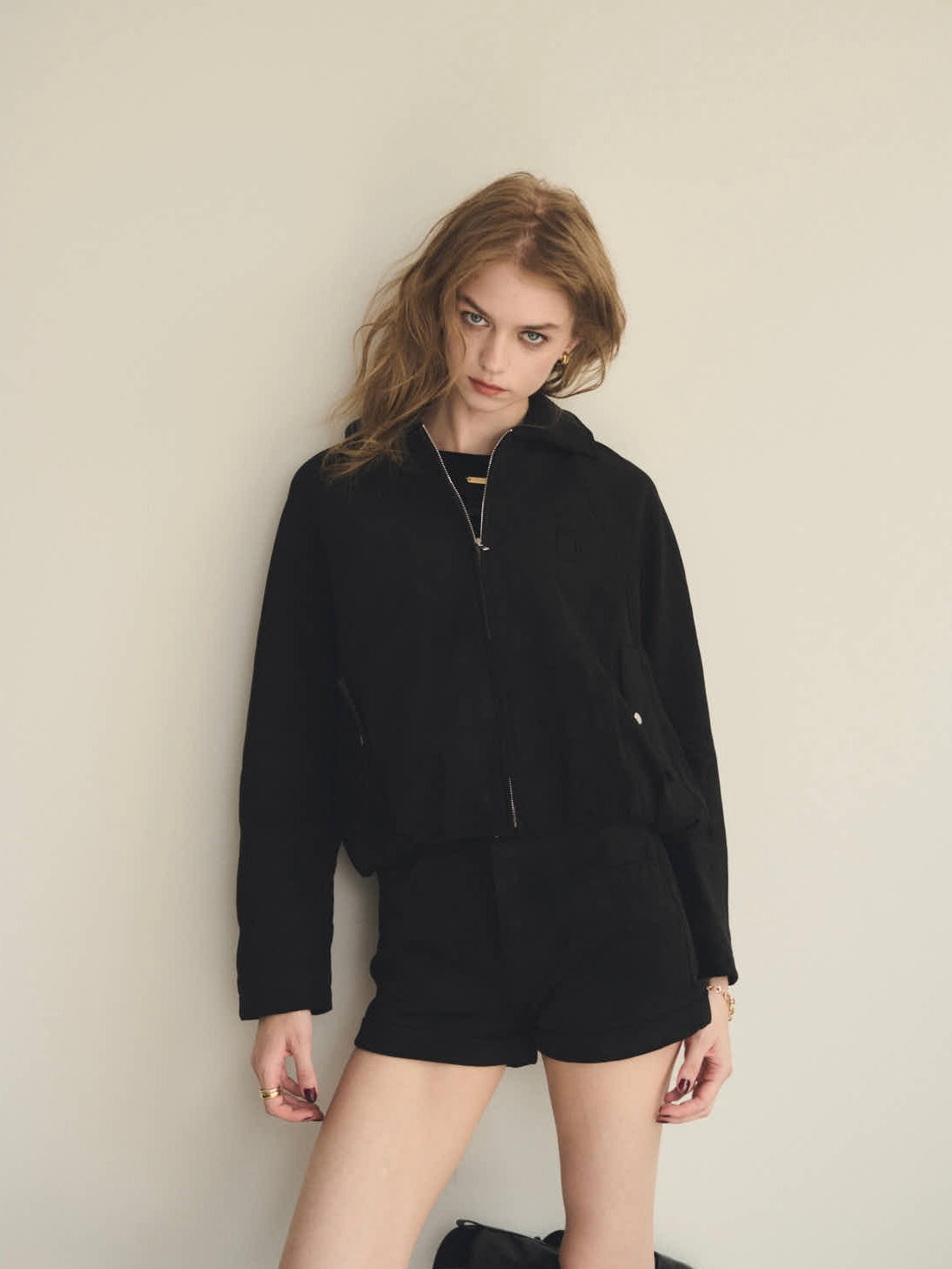 【予約】Eco suede raglan sleeves blouson(SETUP着用可)(10月上旬発送予定)