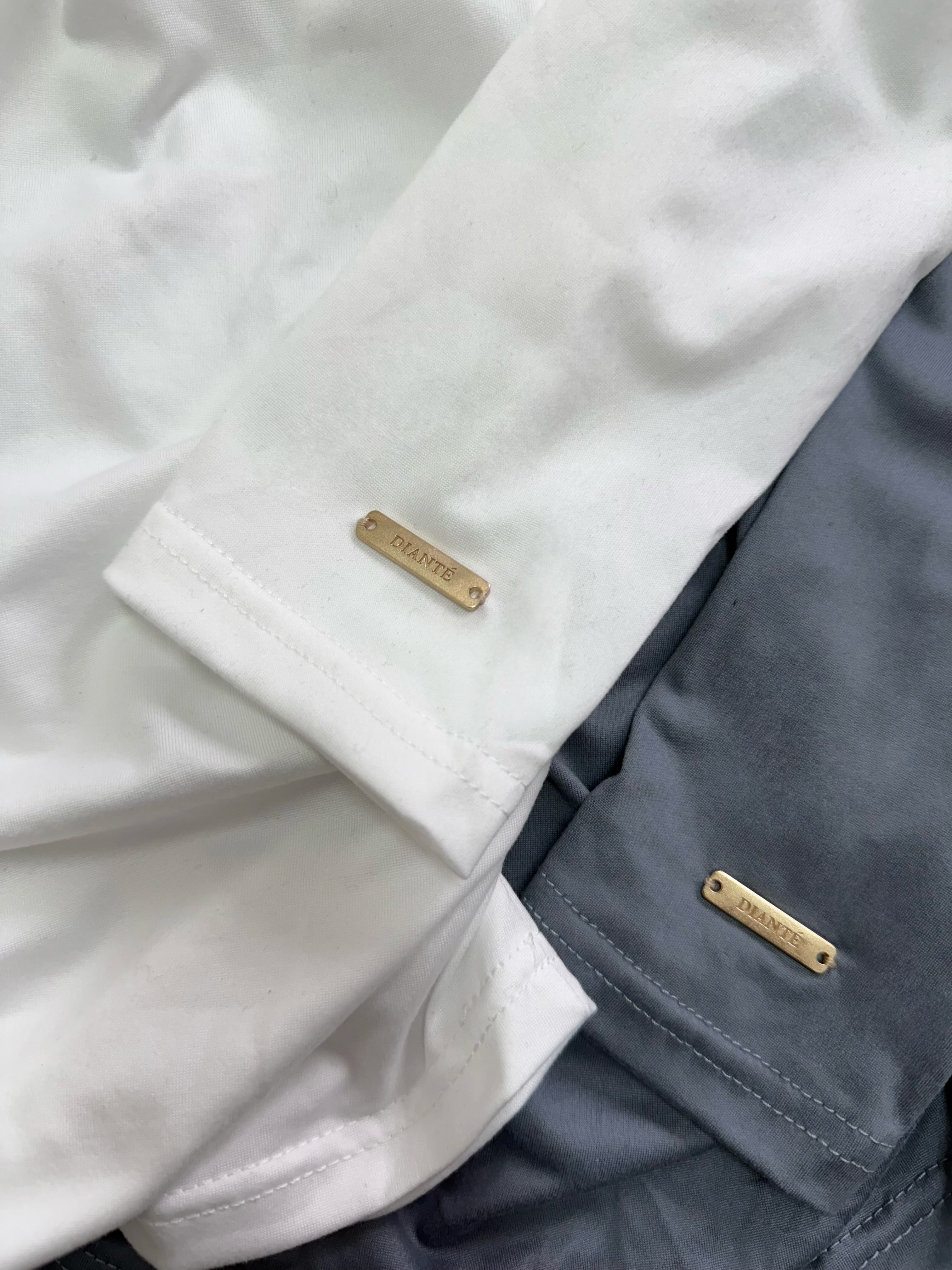 Irregular gather fit tops
