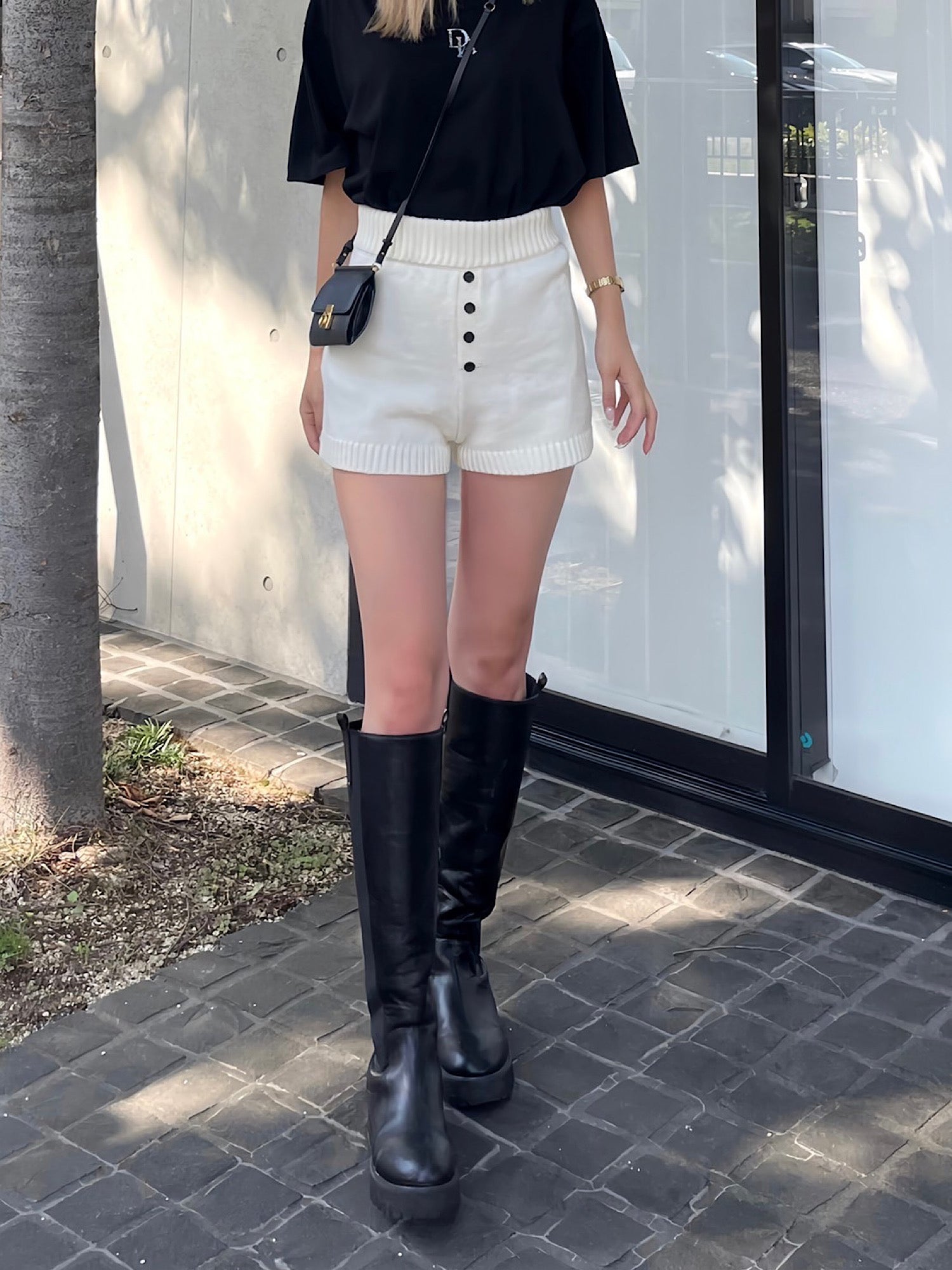 Bulky knit shorts | DIANTÉ (ディアンテ)公式通販サイト