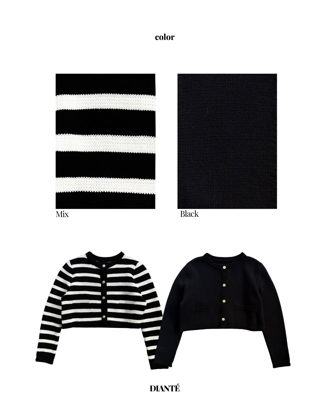 Gold button bulky knit cardigan