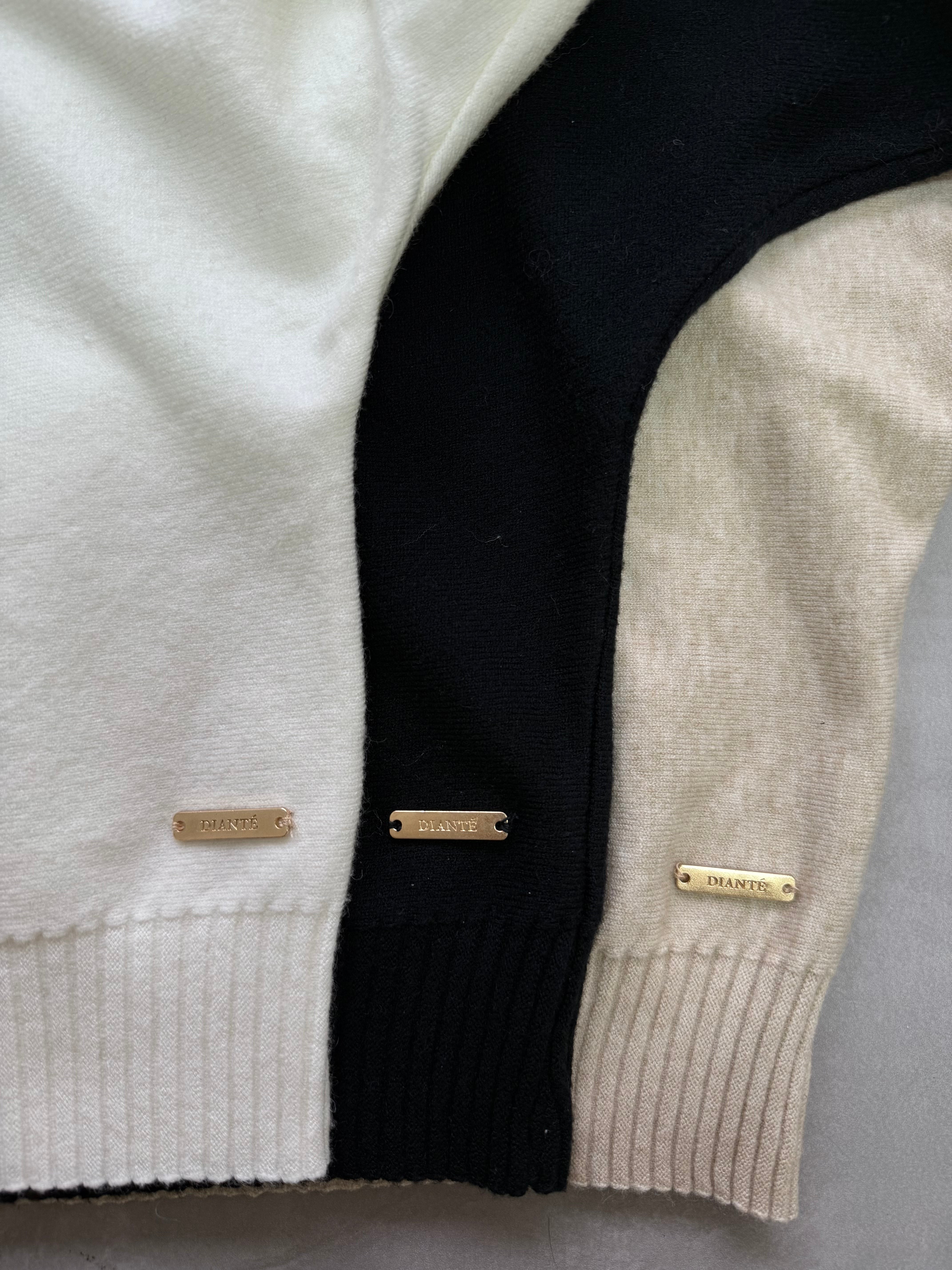 【予約】loose off shoulder knit tops(2月上旬〜中旬発送予定)