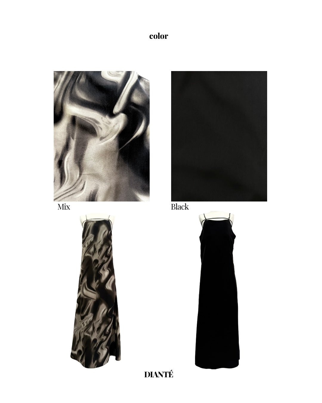 Cross strap maxi dress with inner bra